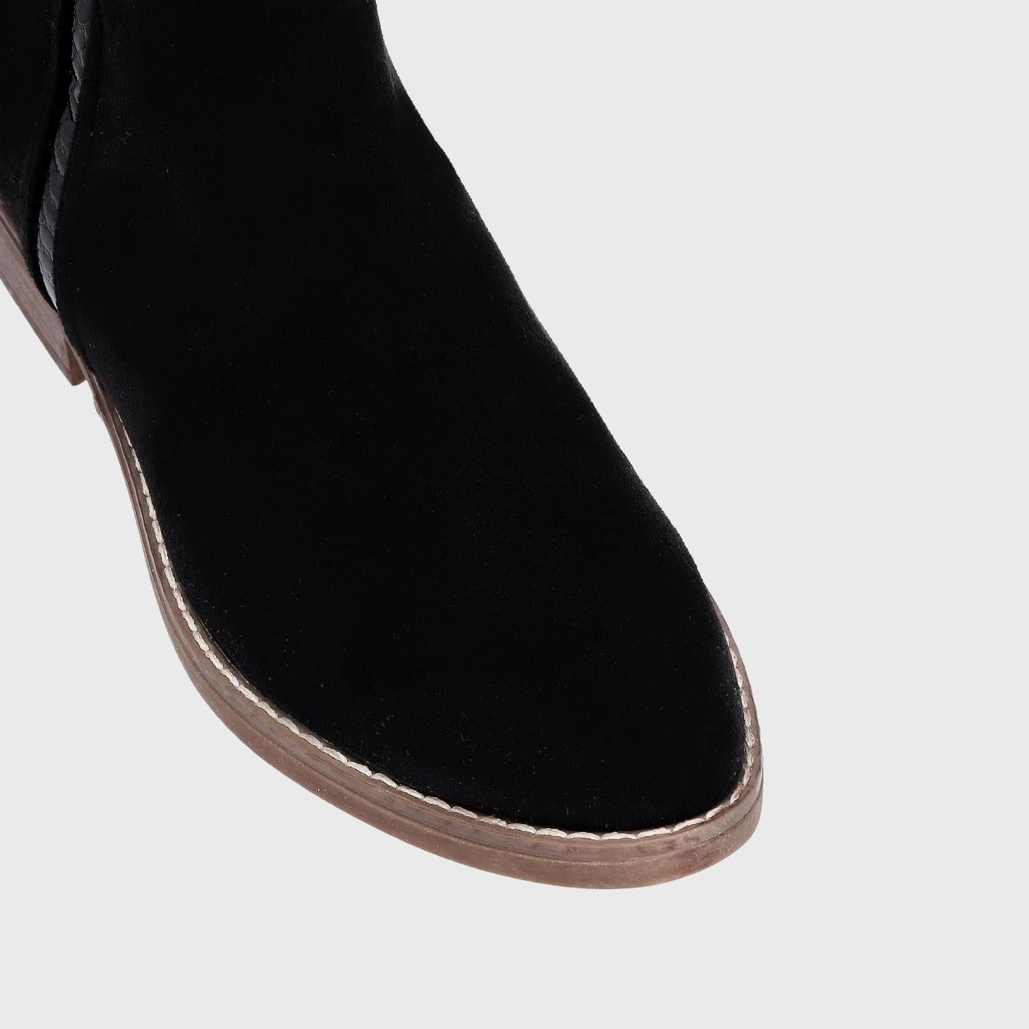 Bota Negra Mujer 13565