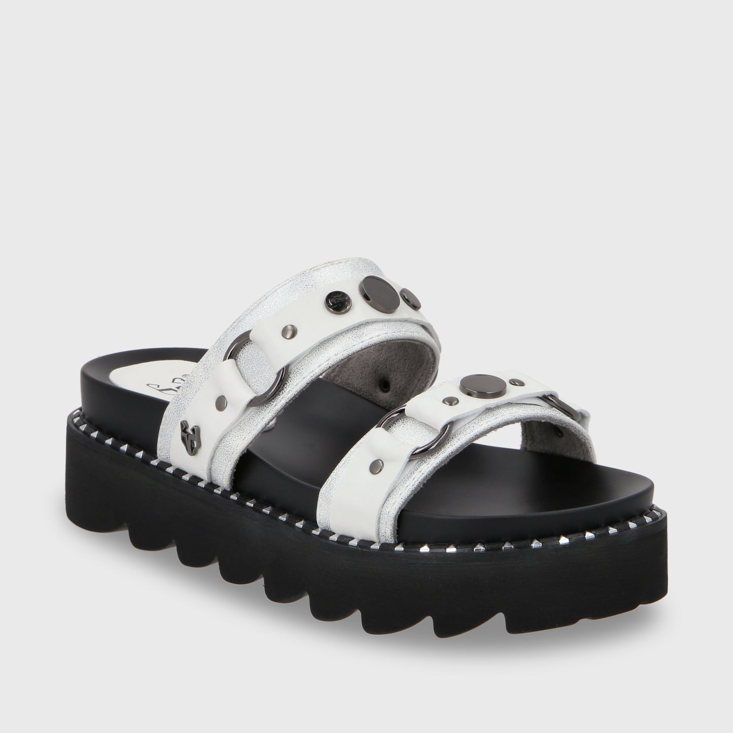 Sandalia Plano Blanco Mujer 1573B