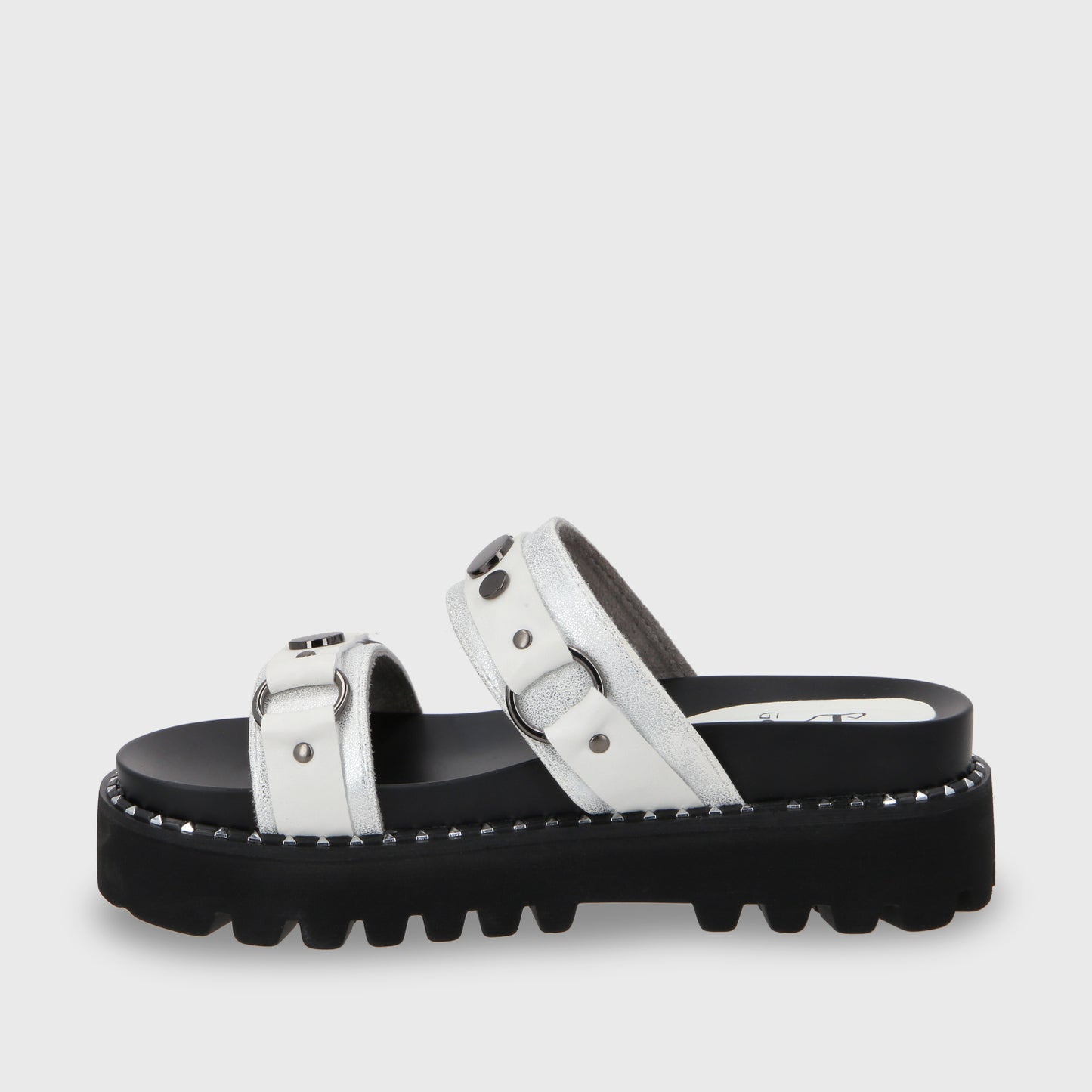 Sandalia Plano Blanco Mujer 1573B