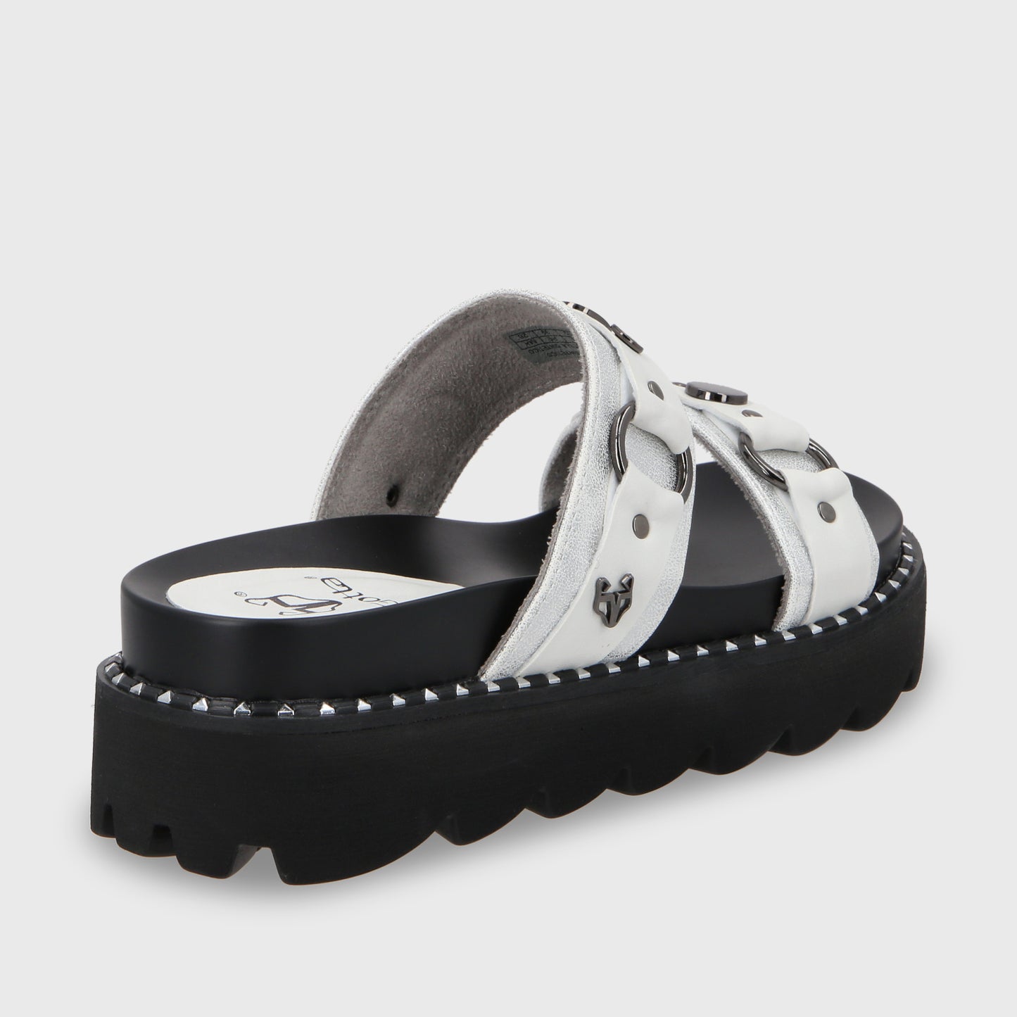 Sandalia Plano Blanco Mujer 1573B