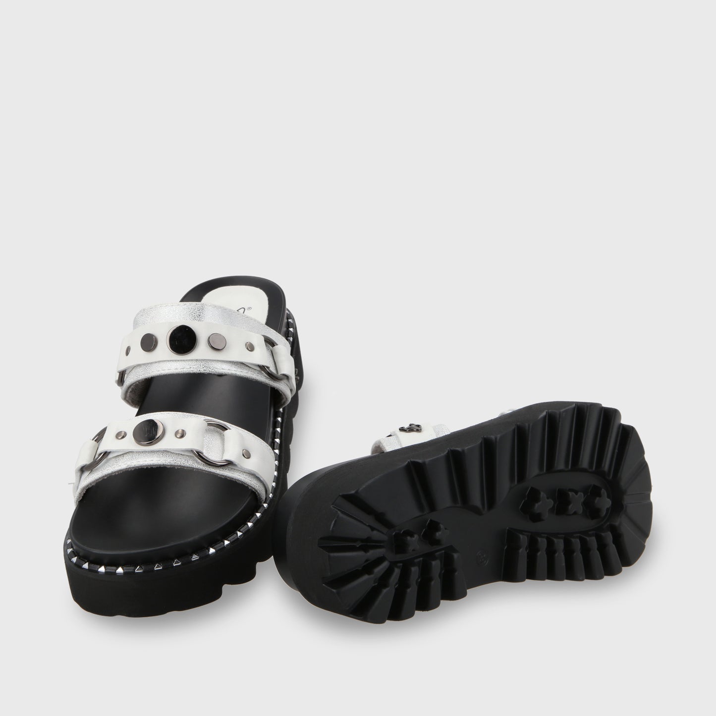 Sandalia Plano Blanco Mujer 1573B