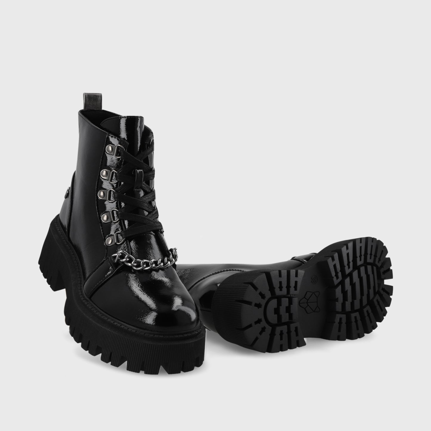 Botín Negro Mujer 23506