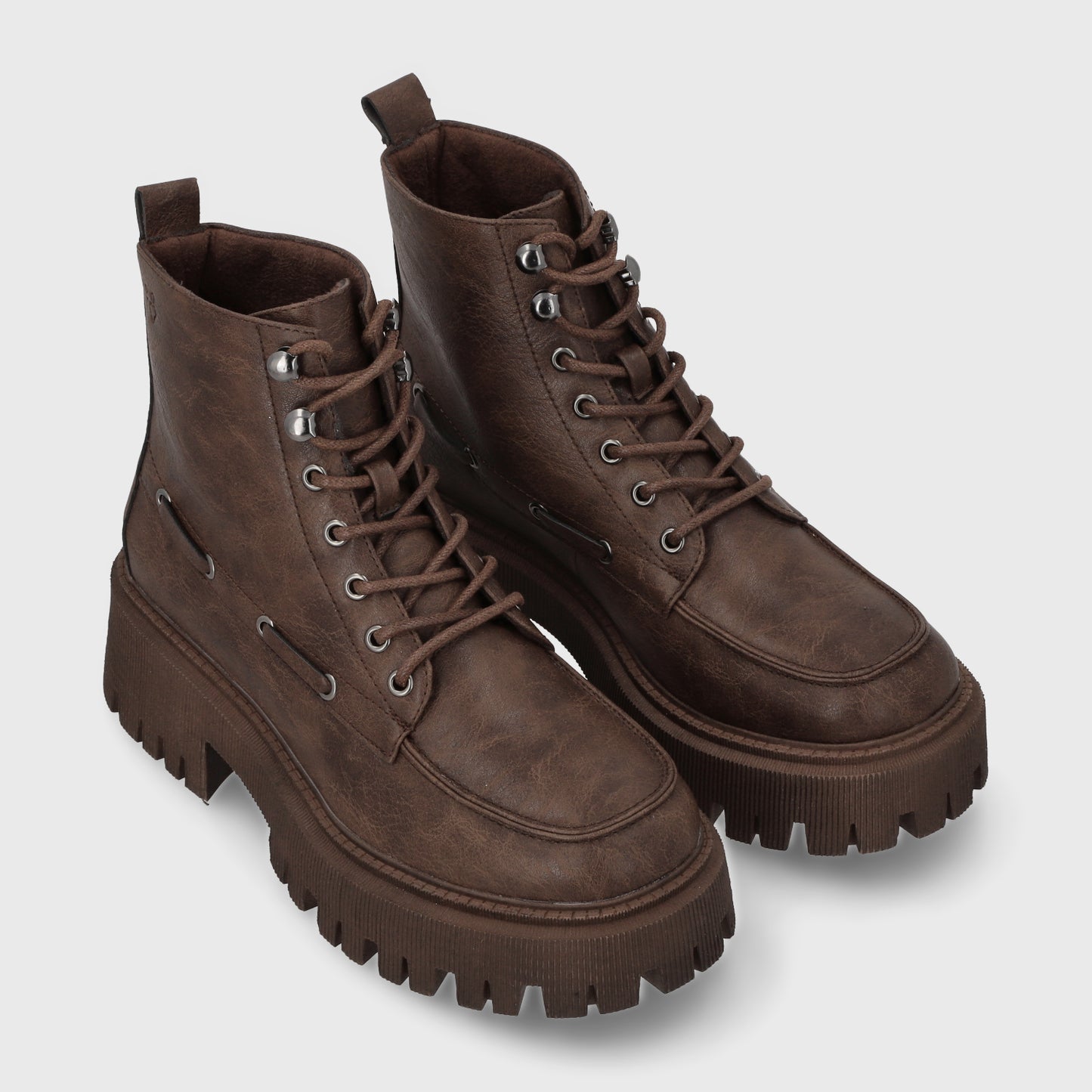 Botin Plataforma Café Mujer 23507