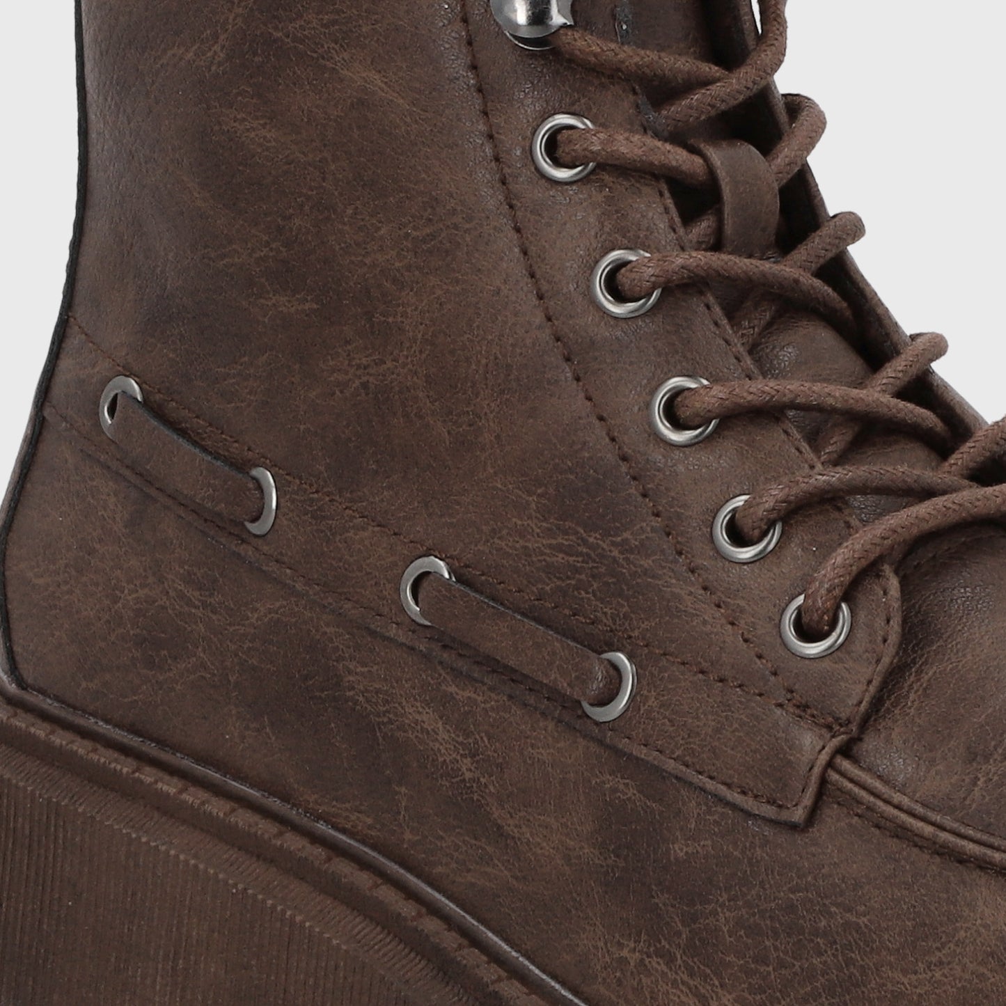 Botin Plataforma Café Mujer 23507