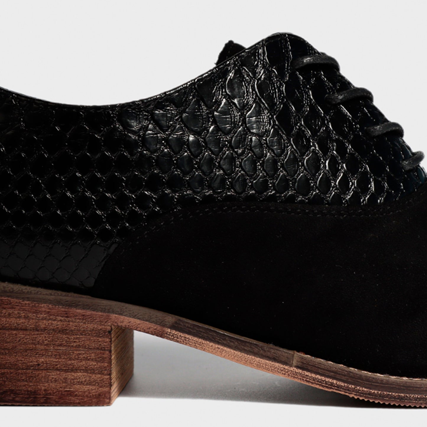Zapato Negro Mujer 23551