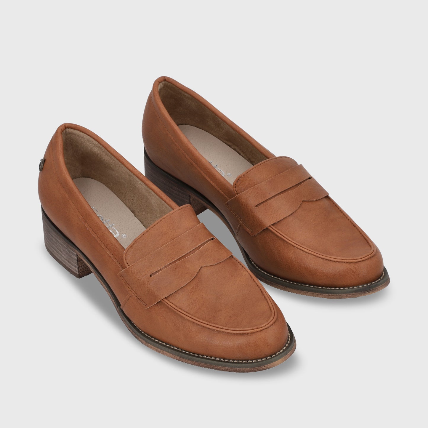Zapato Plano Camel Mujer 23552
