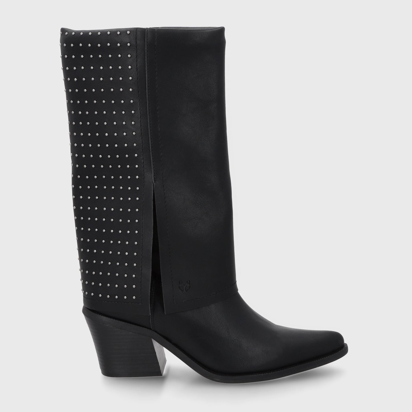 Bota Taco Negra Mujer 33769