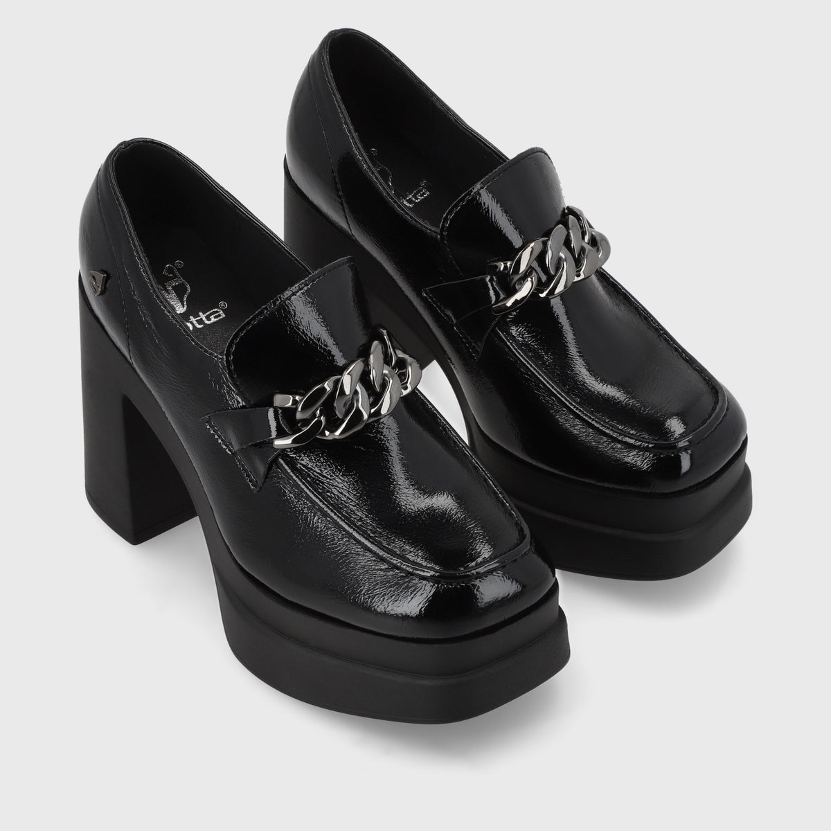 Zapato Negro Mujer 35605