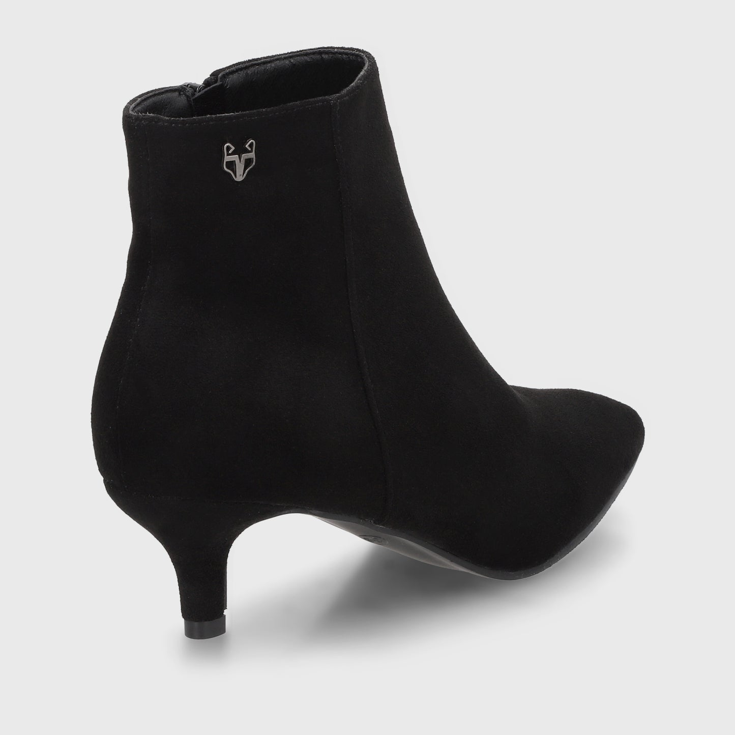 Botin Taco Negro Mujer 35606