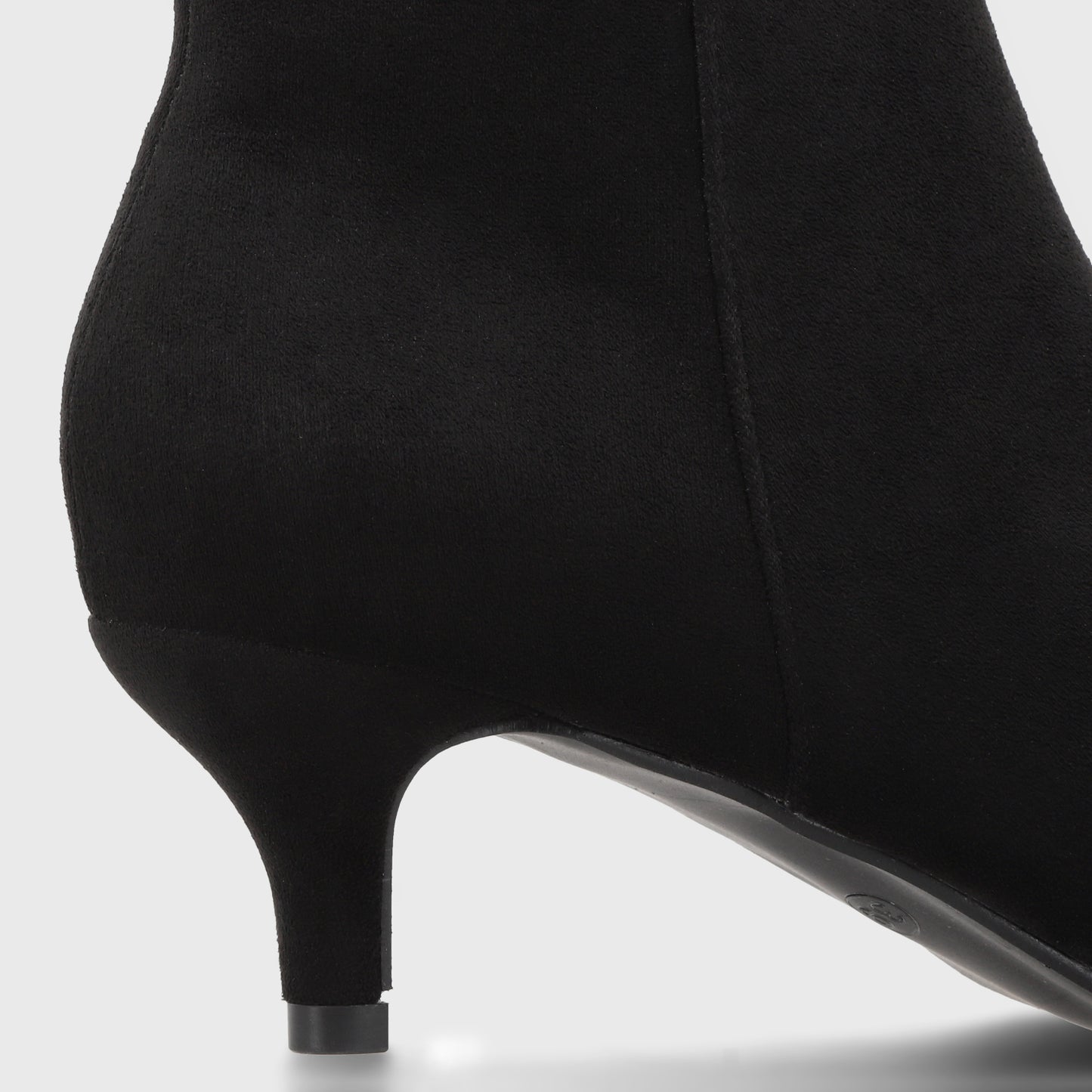Botin Taco Negro Mujer 35606