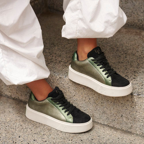 Zapatilla Verde Mujer 43042