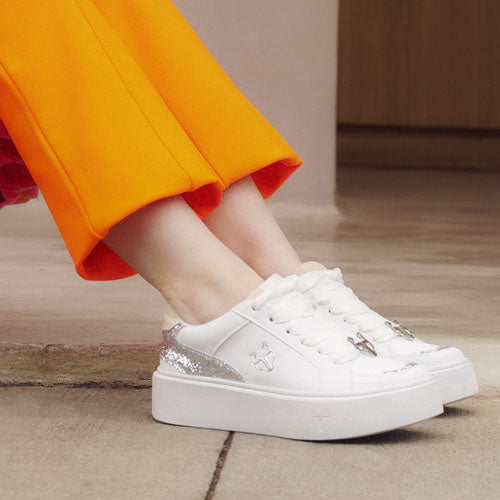 Zapatilla Blanca Mujer 43046