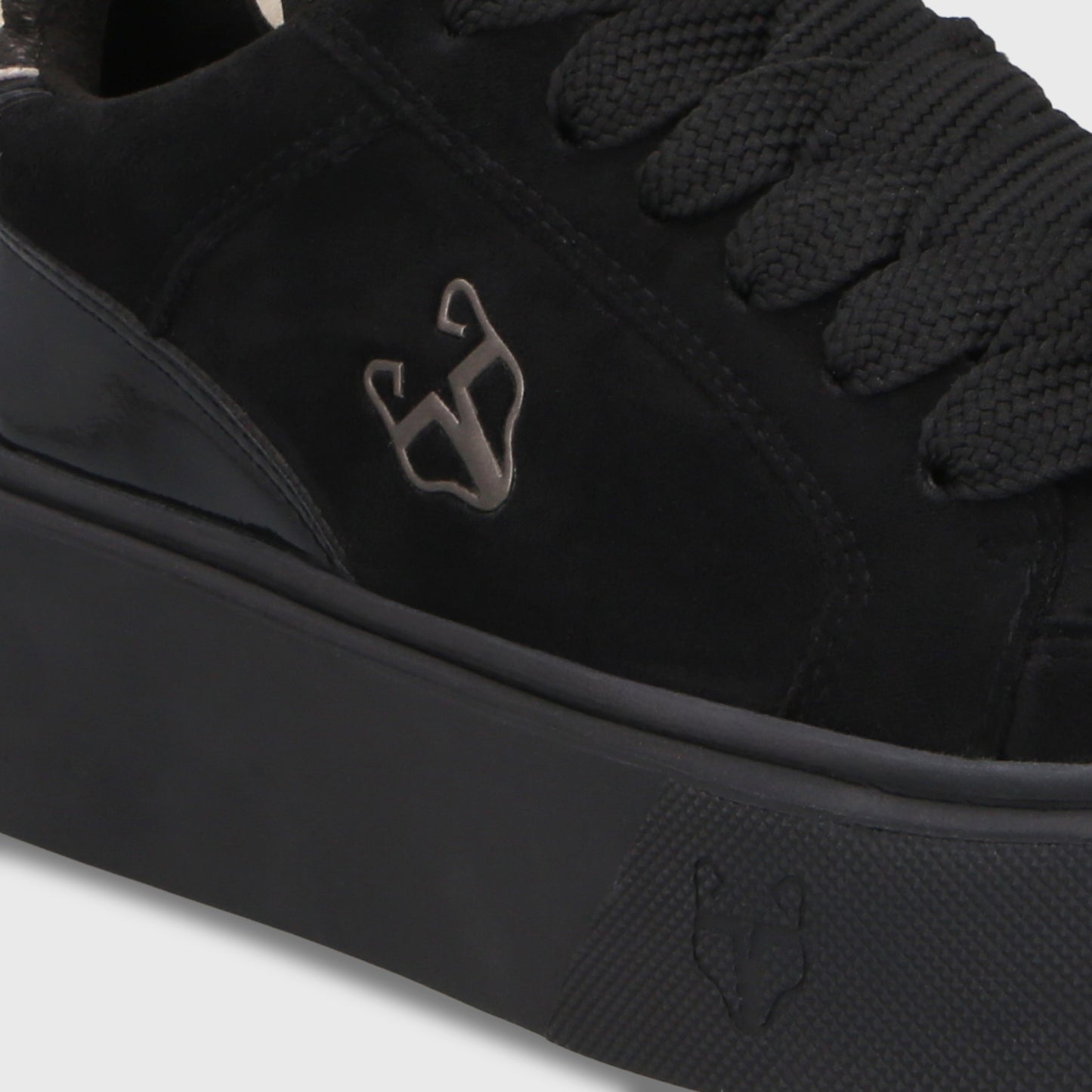 Zapatilla Negra Mujer 43046