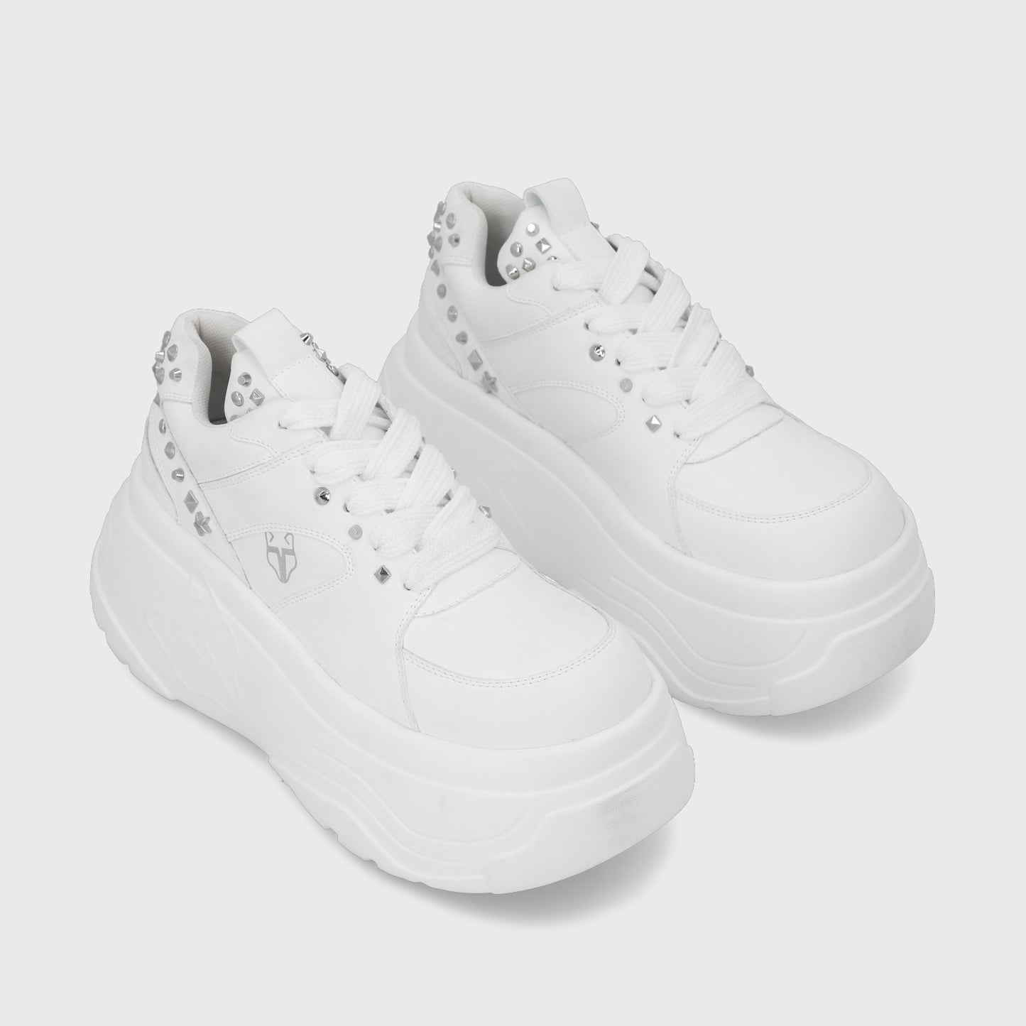 Zapatilla Plataforma Blanca Mujer 43062