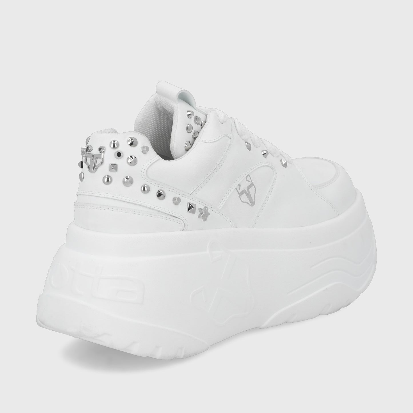 Zapatilla Plataforma Blanca Mujer 43062