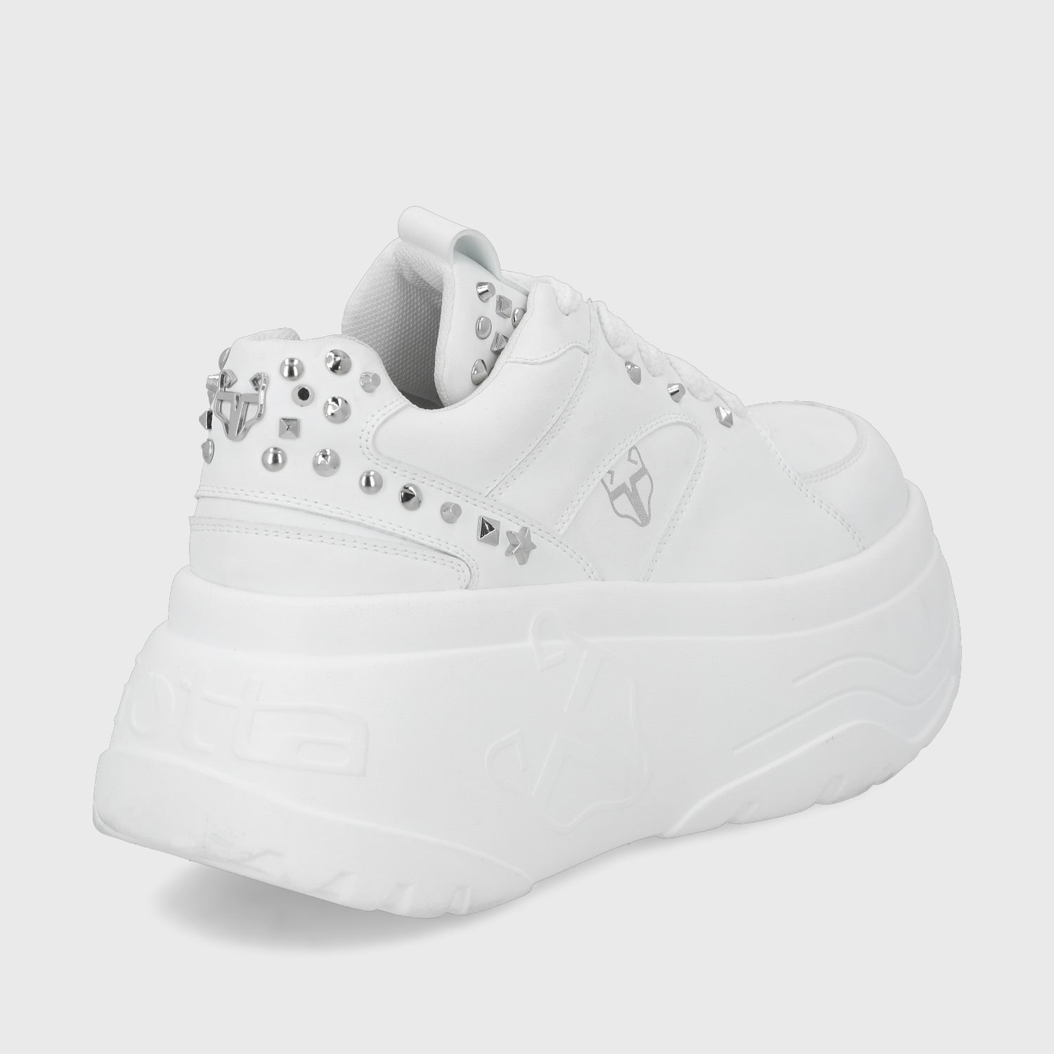 Zapatilla Plataforma Blanca  Mujer 43062