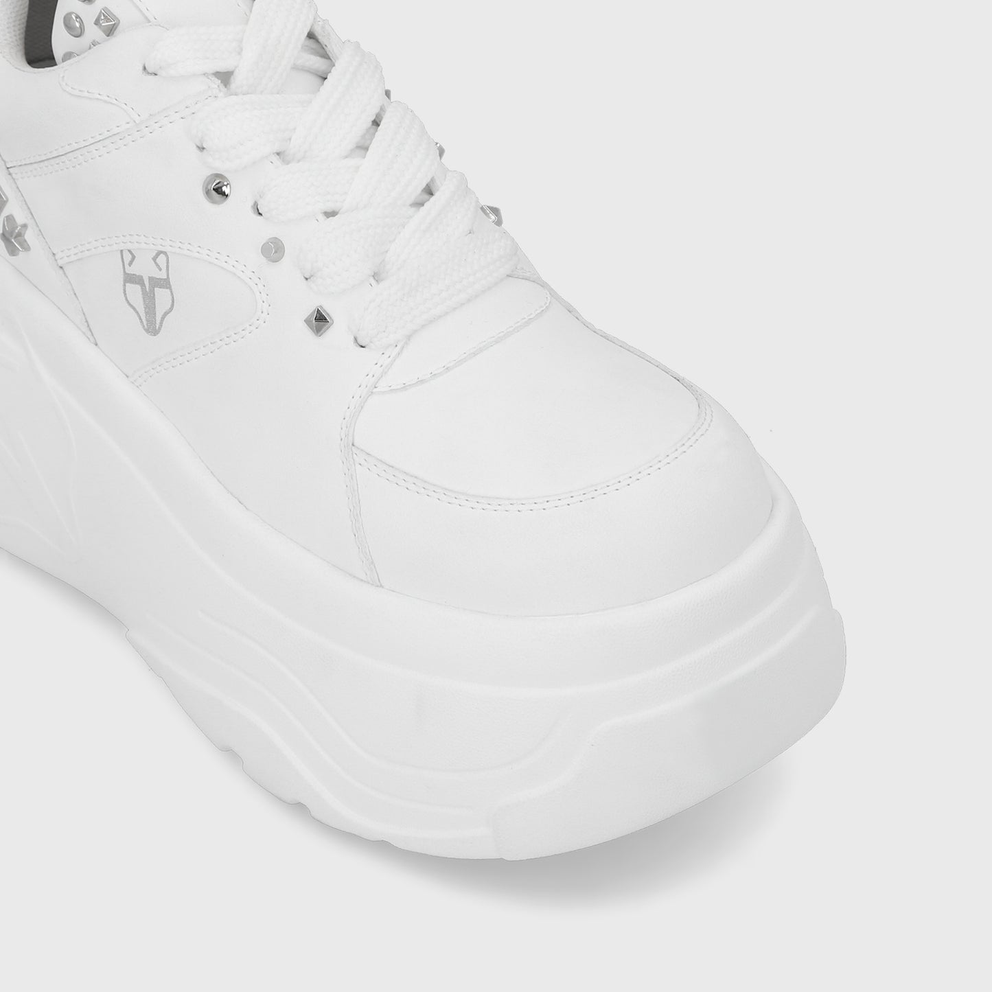 Zapatilla Plataforma Blanca Mujer 43062