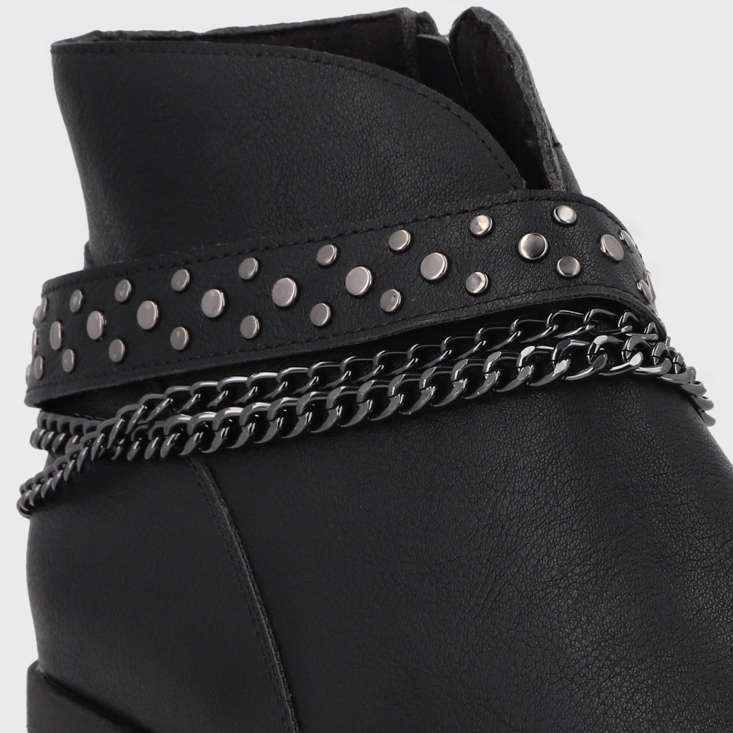 Botín Negro Mujer 43106