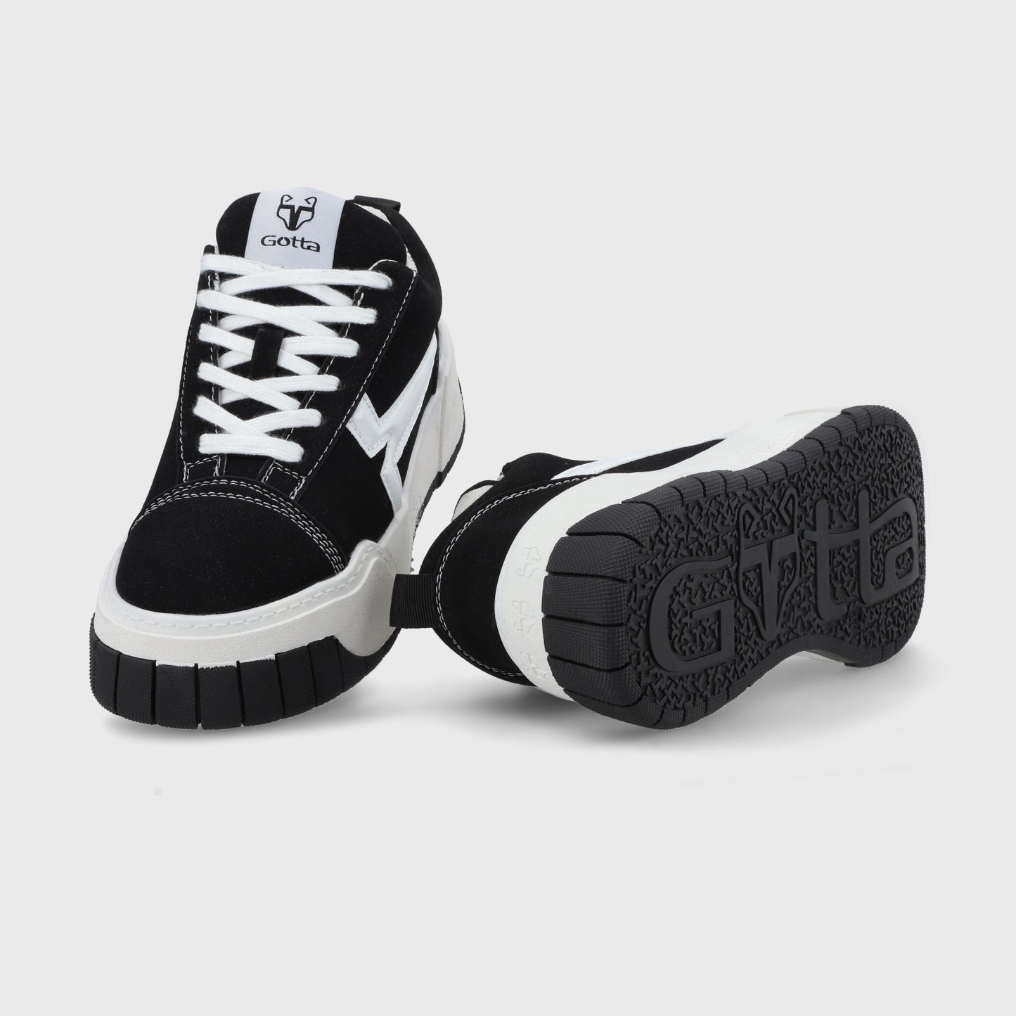 Zapatilla Negra Mujer 43114