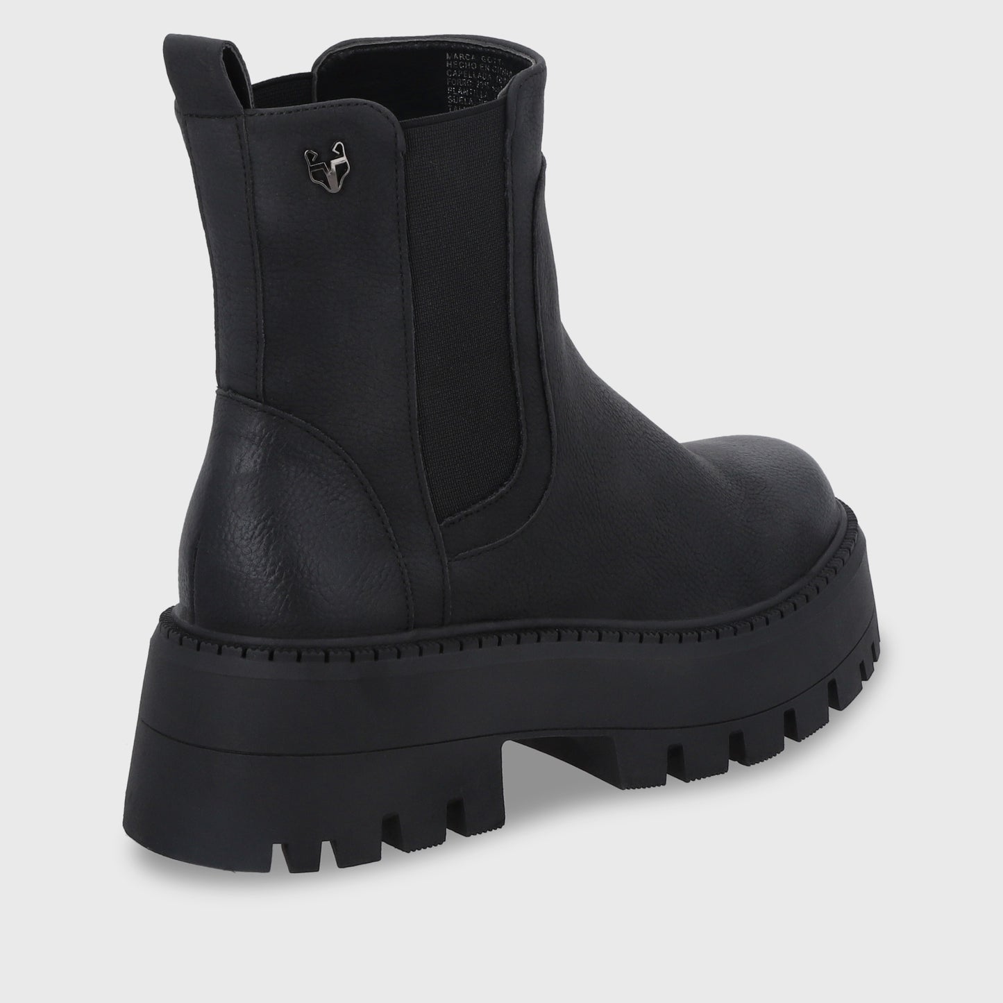 Botín Negro Mujer 45803