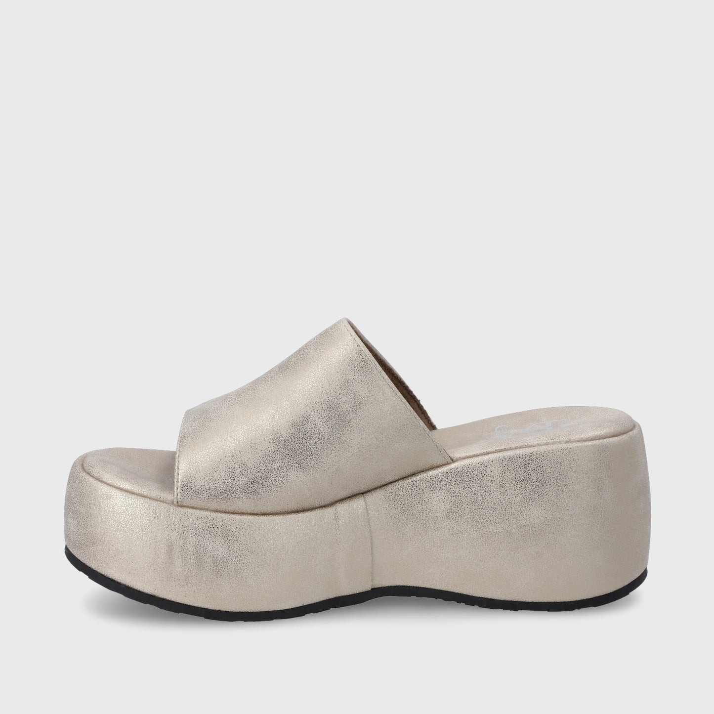 Sandalia Dorada Mujer 45824