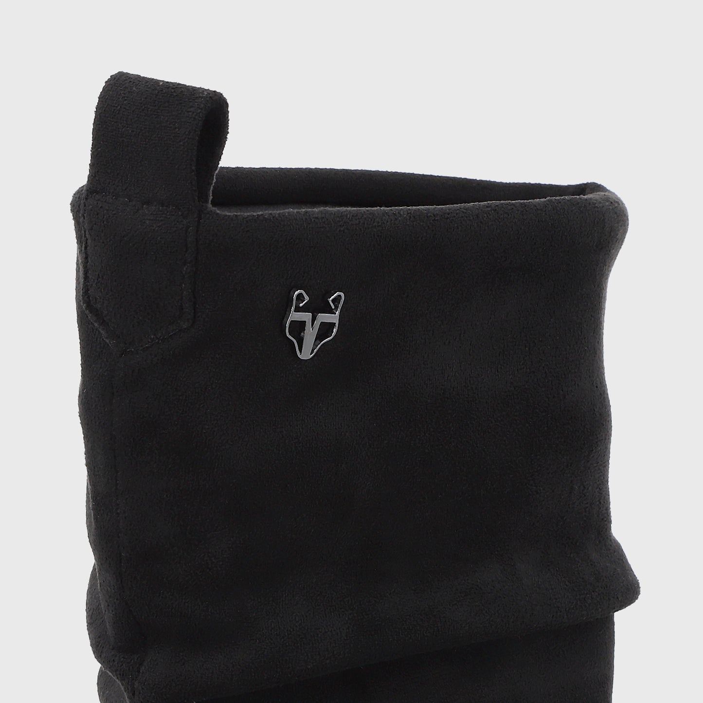 Botin Plataforma Negro Mujer 46205