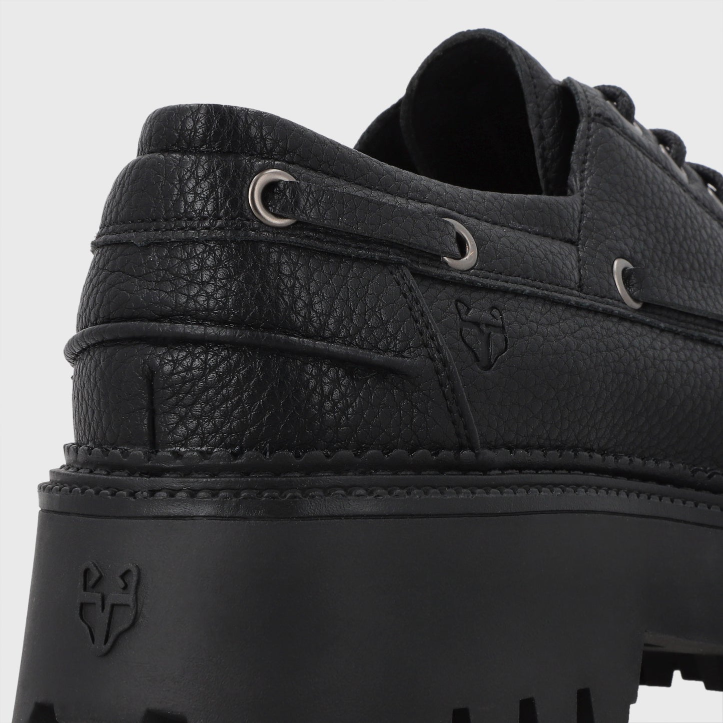 Zapato Plataforma Negro Mujer 46302
