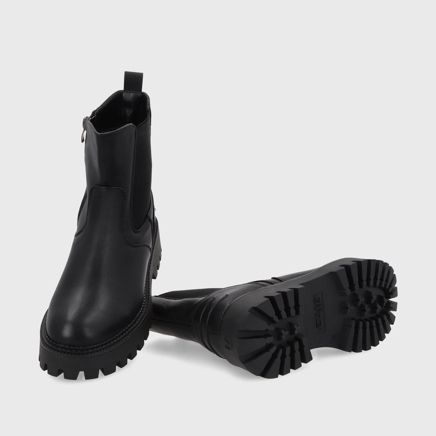 Botin Negro Mujer 46307
