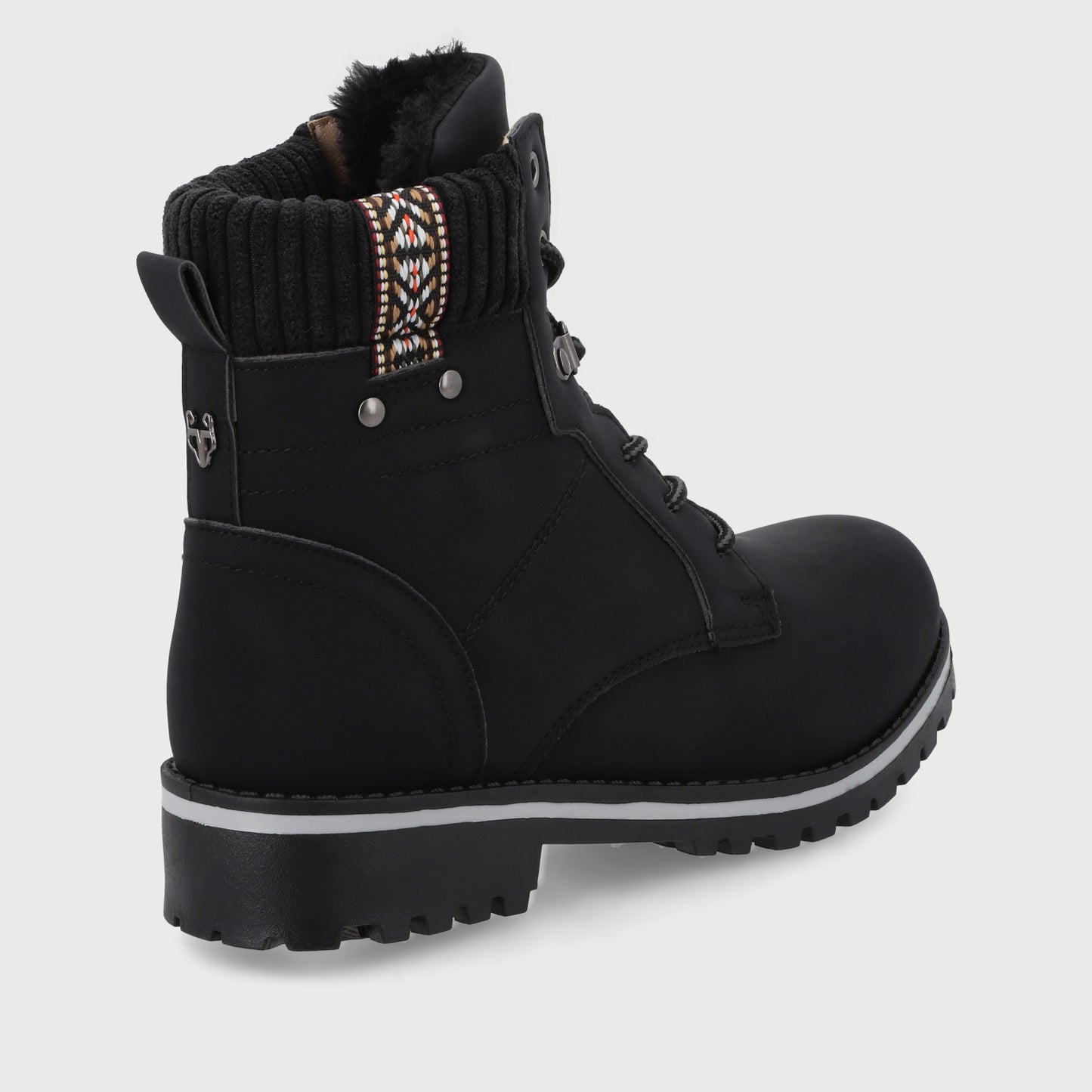 Botín Negro Mujer 48100
