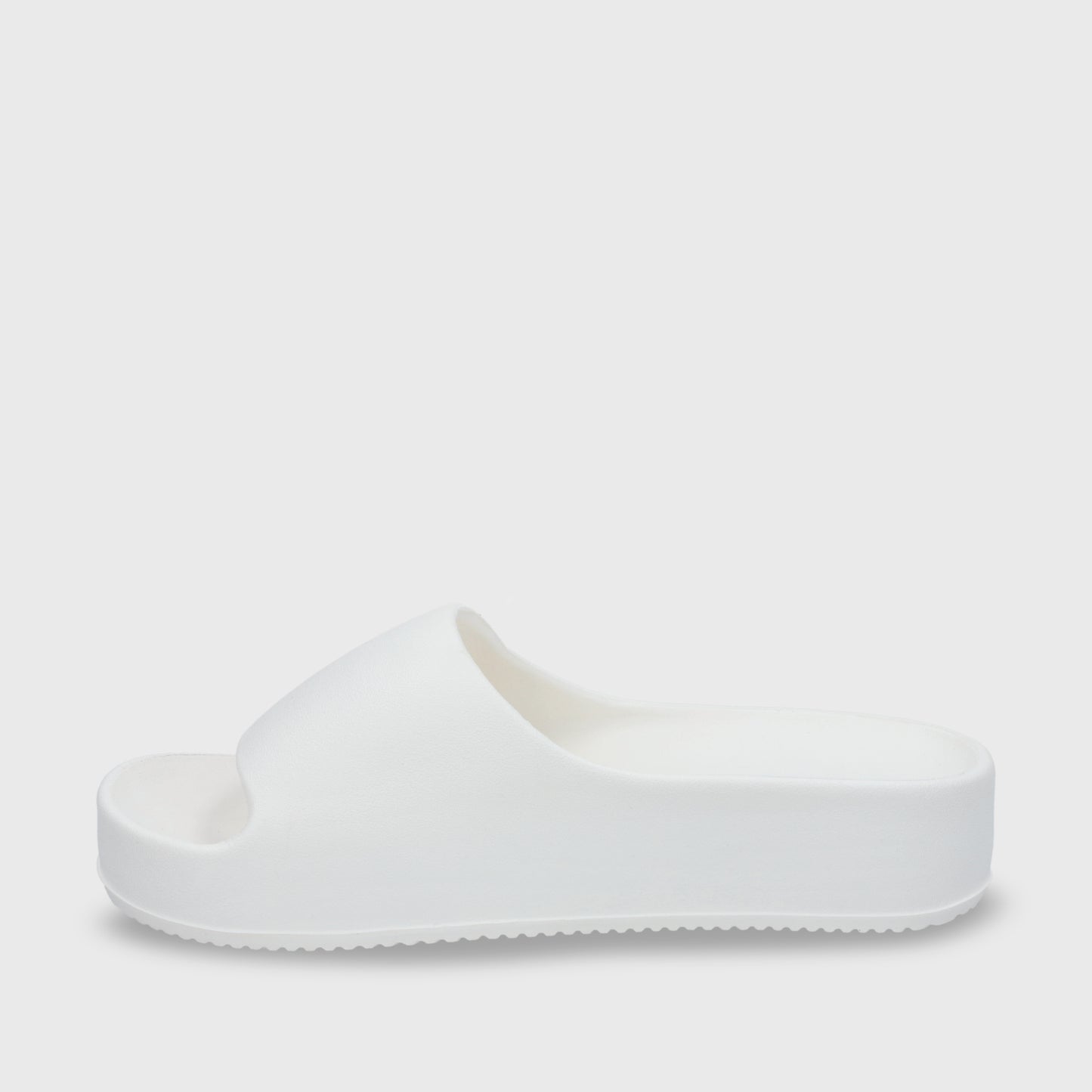 Sandalia Plataforma Blanca Mujer 52070