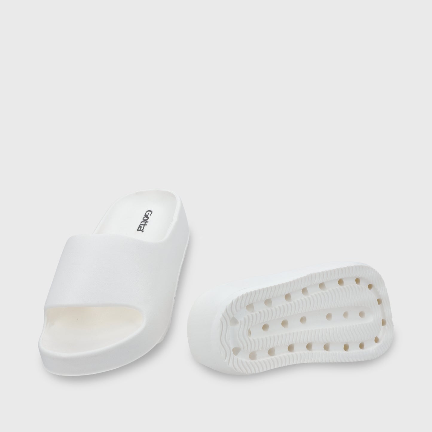 Sandalia Plataforma Blanca Mujer 52070