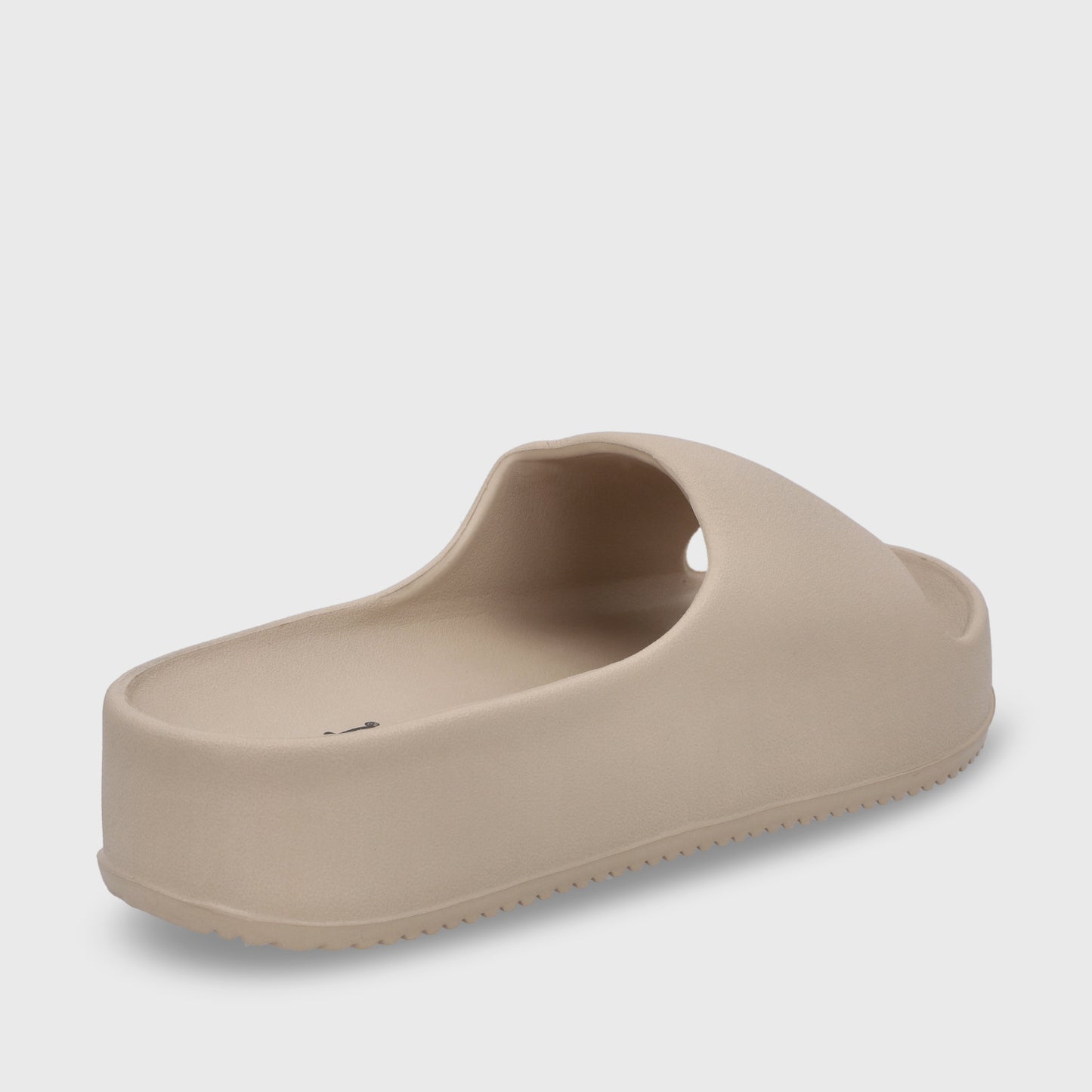 Sandalia Plataforma Beige Mujer 52070