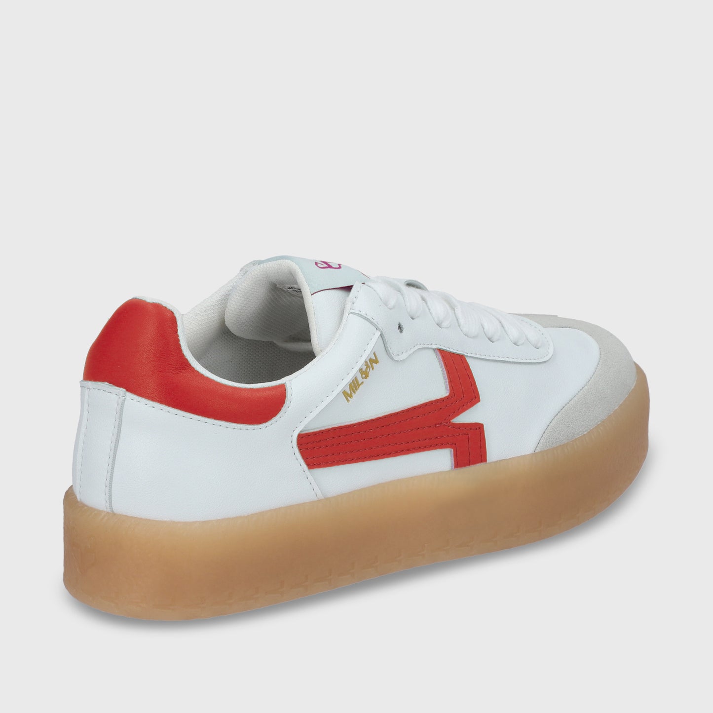 Zapatilla Milan Roja Mujer 53740