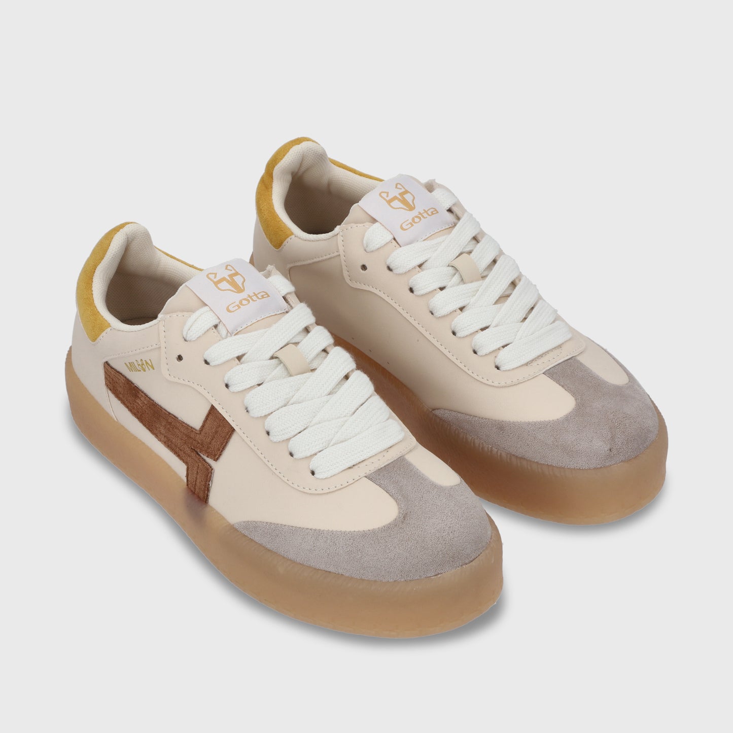 Zapatilla Milan Beige Mujer 53740