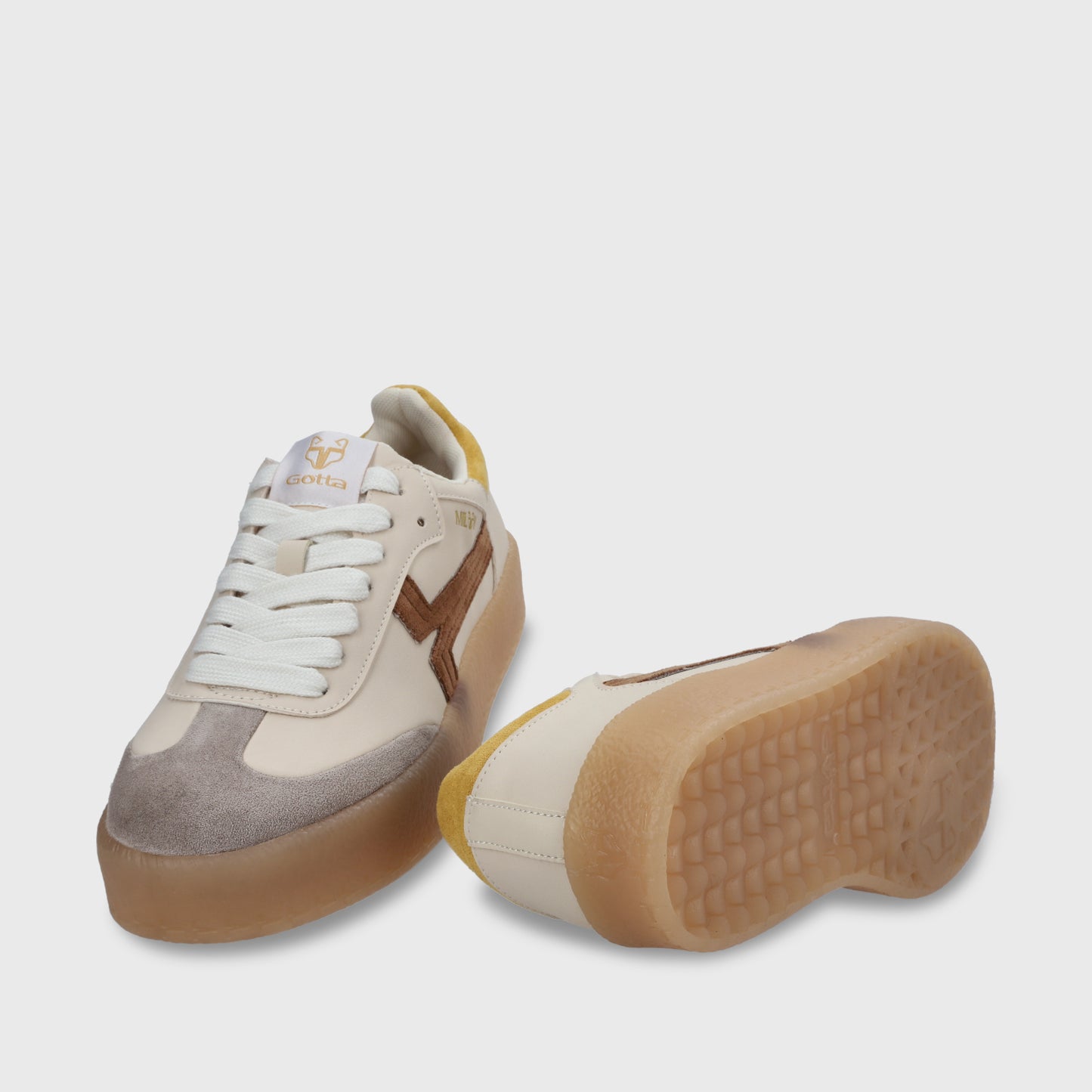 Zapatilla Milan Beige Mujer 53740