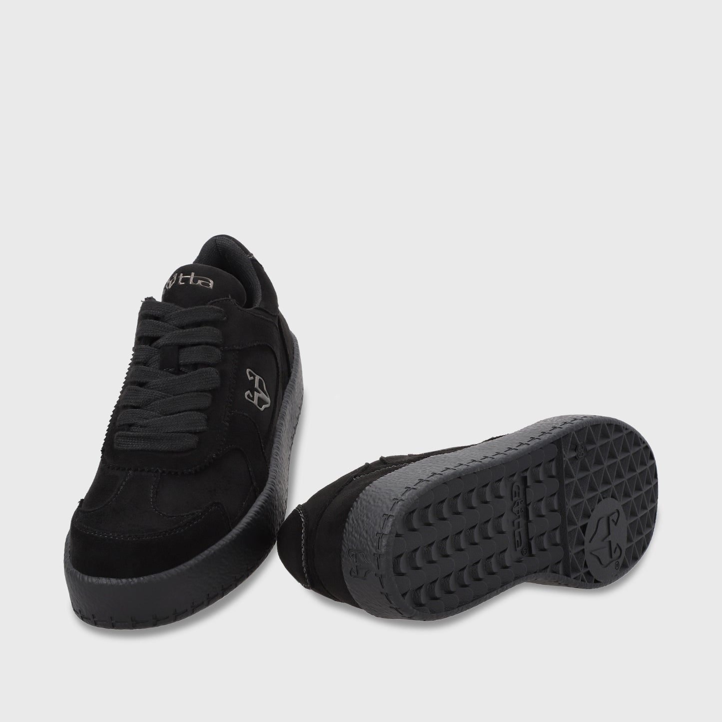 Zapatilla Plano Negro Mujer 53741