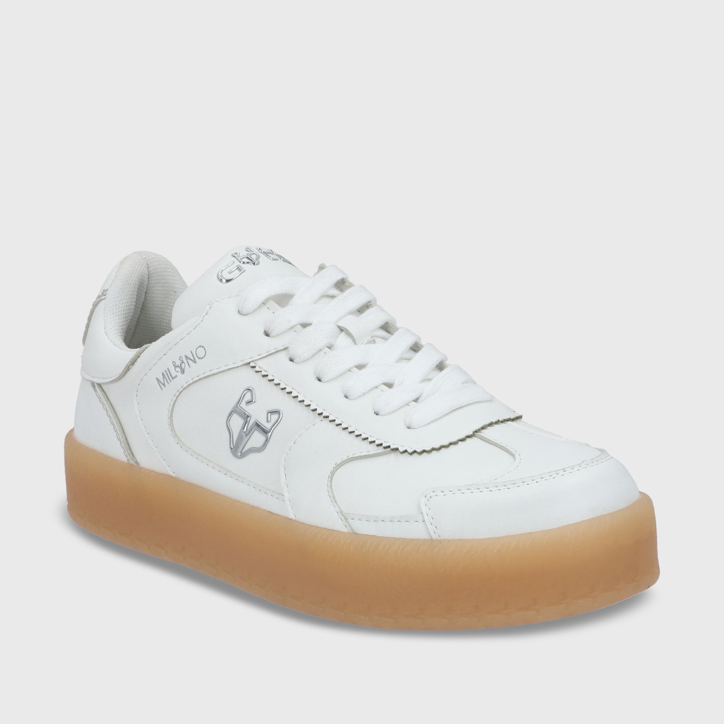 Zapatilla Plano Blanco Mujer 53741