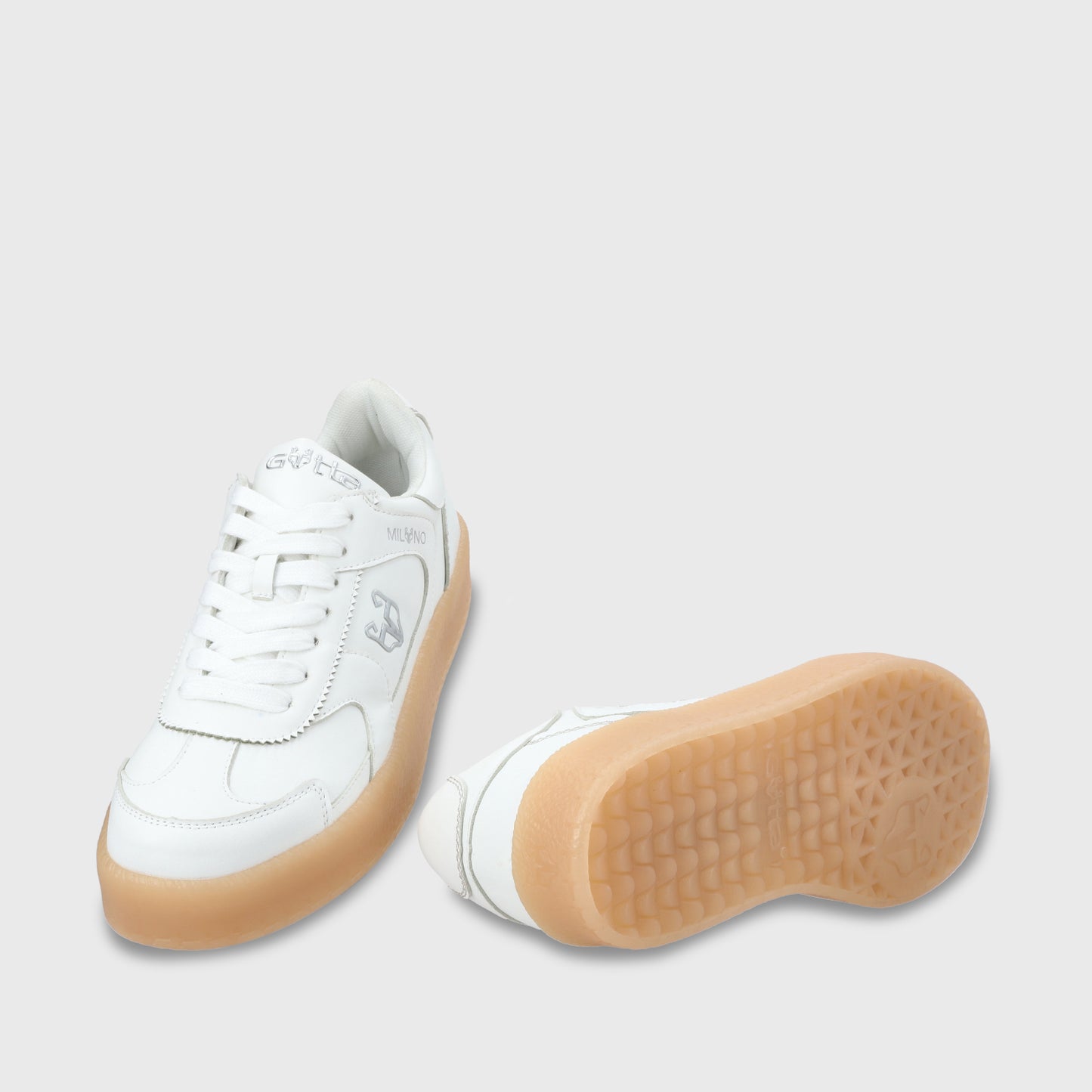 Zapatilla Plano Blanco Mujer 53741