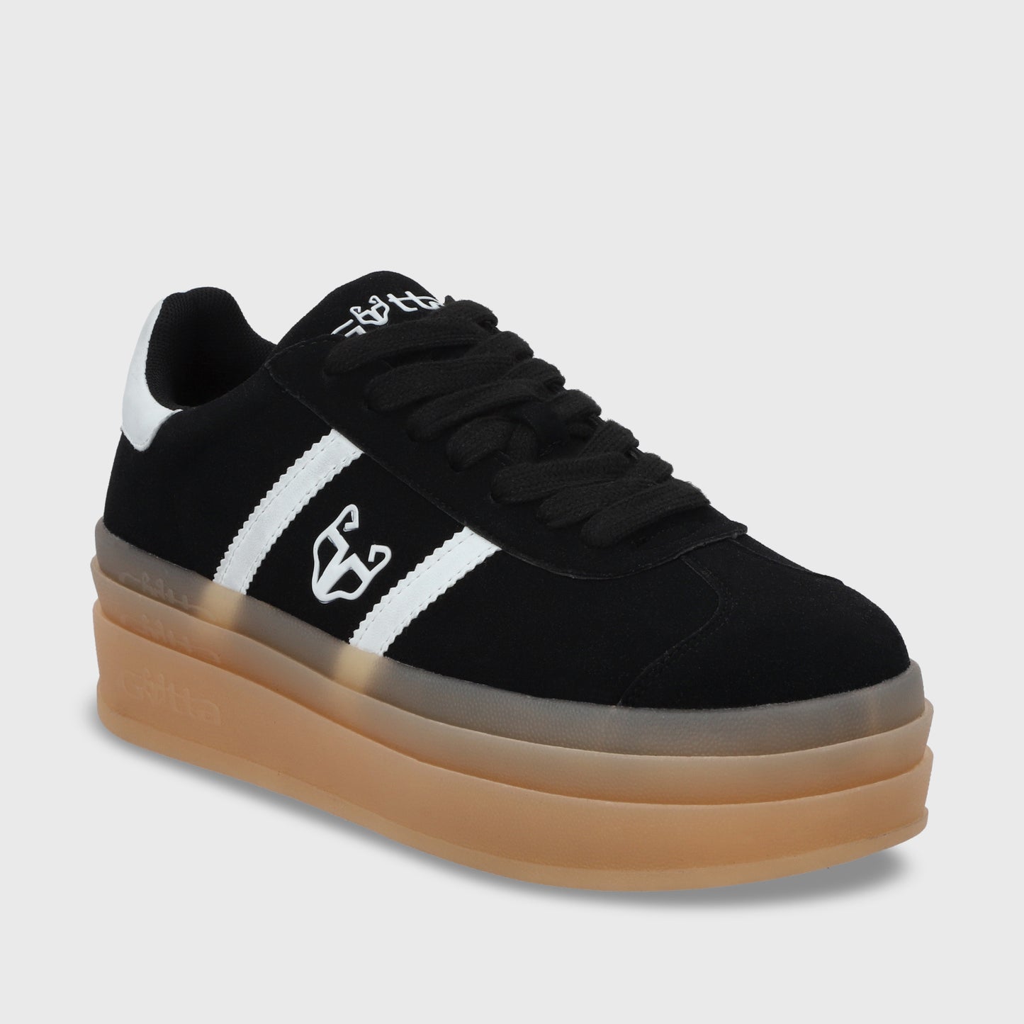 Zapatilla Roma Plataforma Negro Mujer 53750