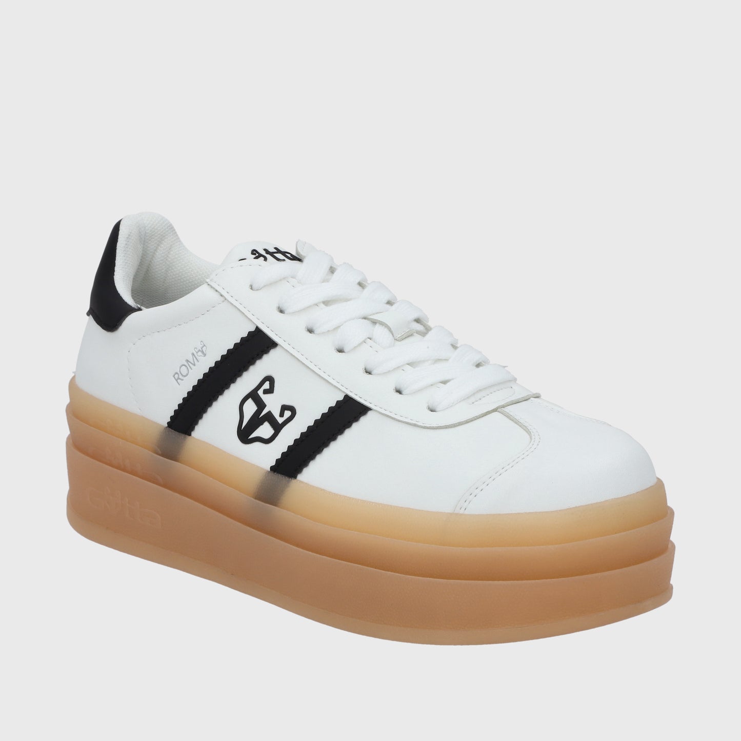 Zapatilla Roma Plataforma Blanca Mujer 53750