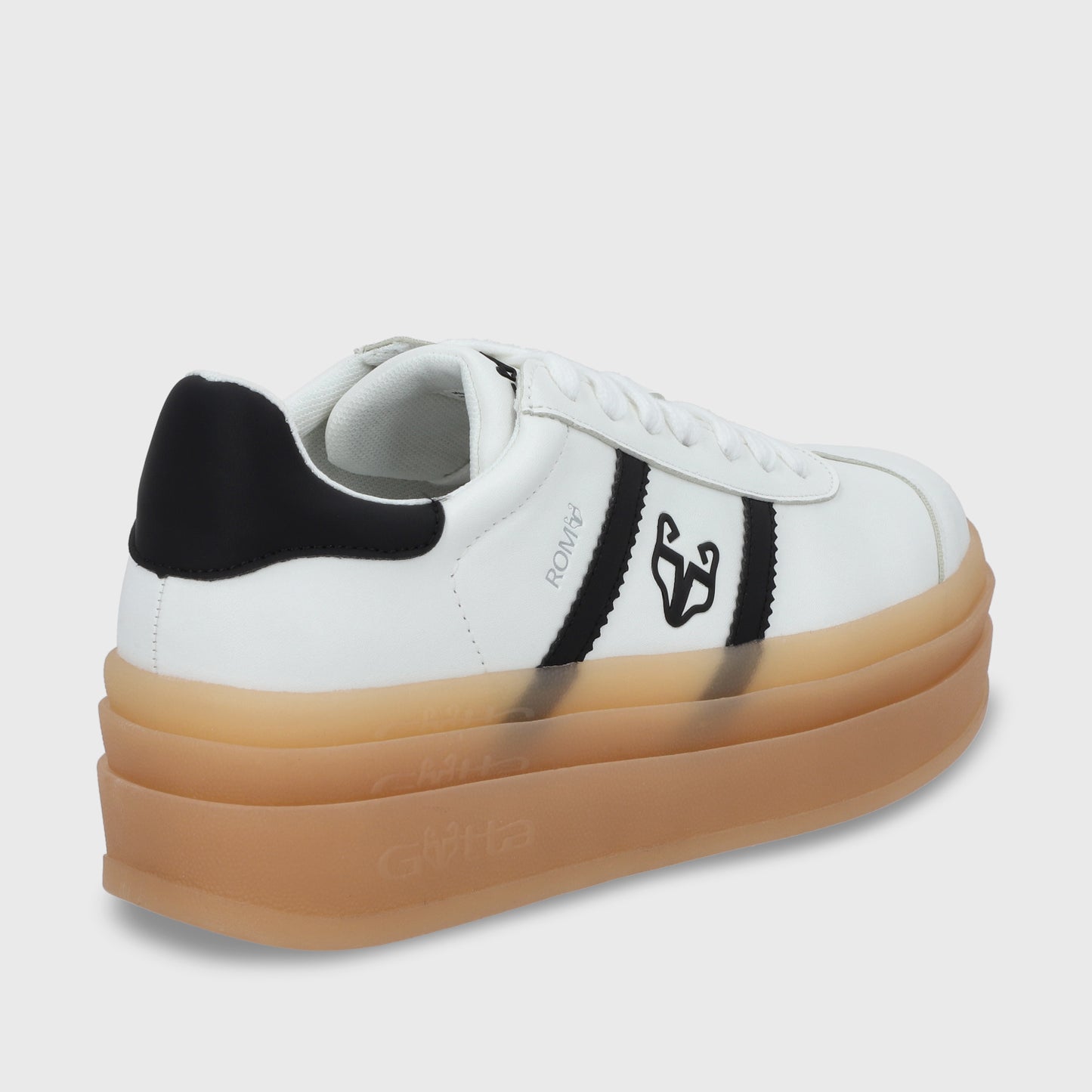 Zapatilla Roma Plataforma Blanca Mujer 53750