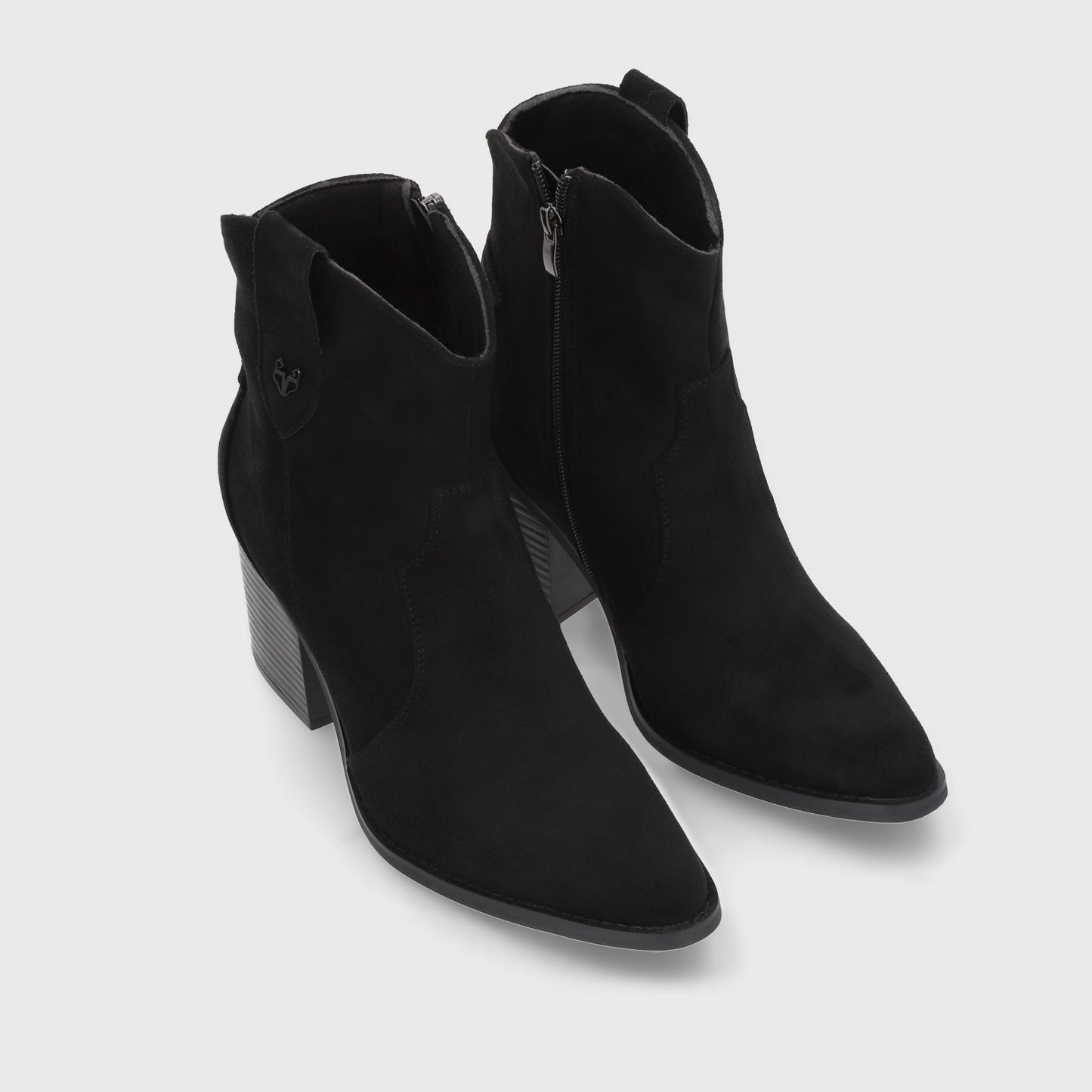 Botin Taco Negra Mujer 53780