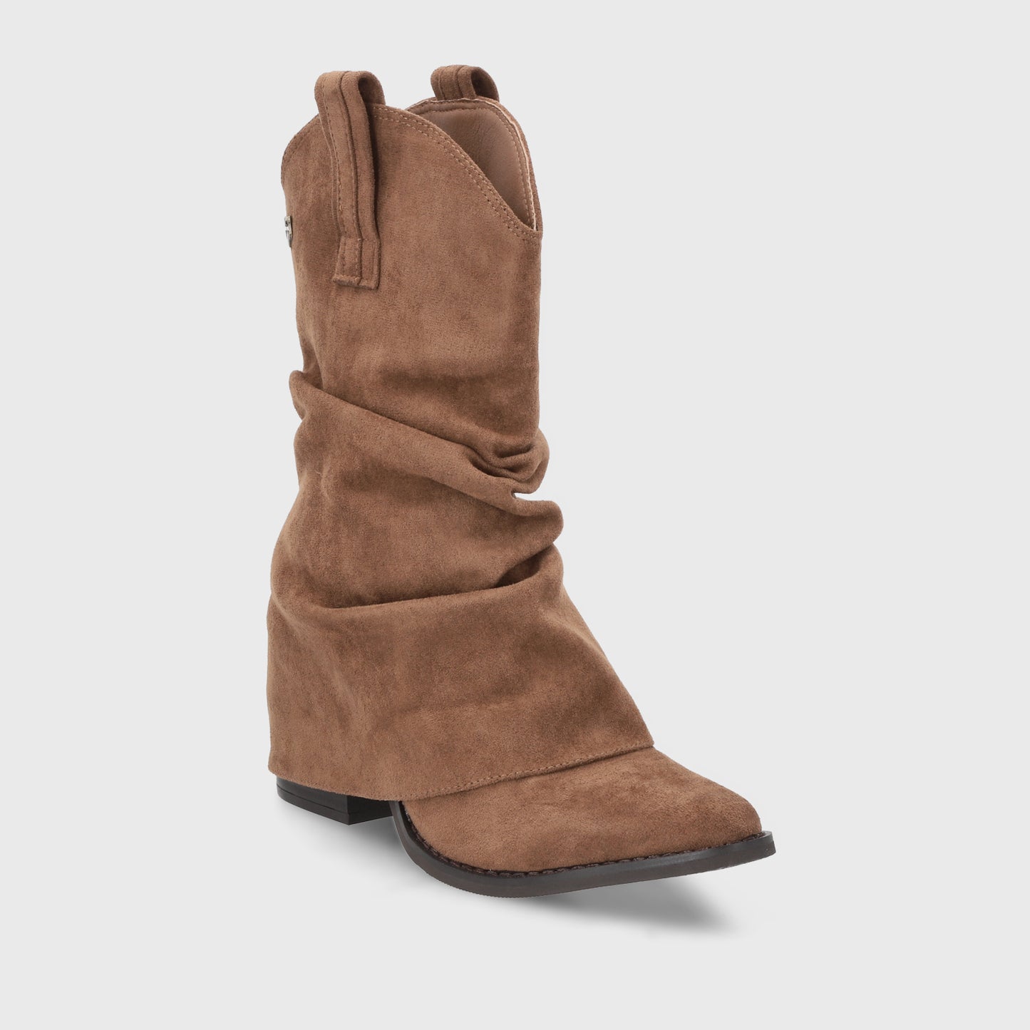 Bota Taco Camel Mujer 53781