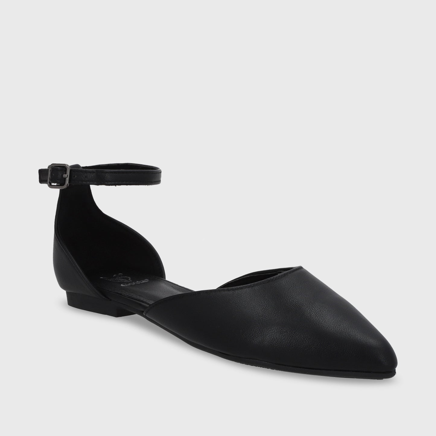 Ballerina Plano Negro Mujer 54010