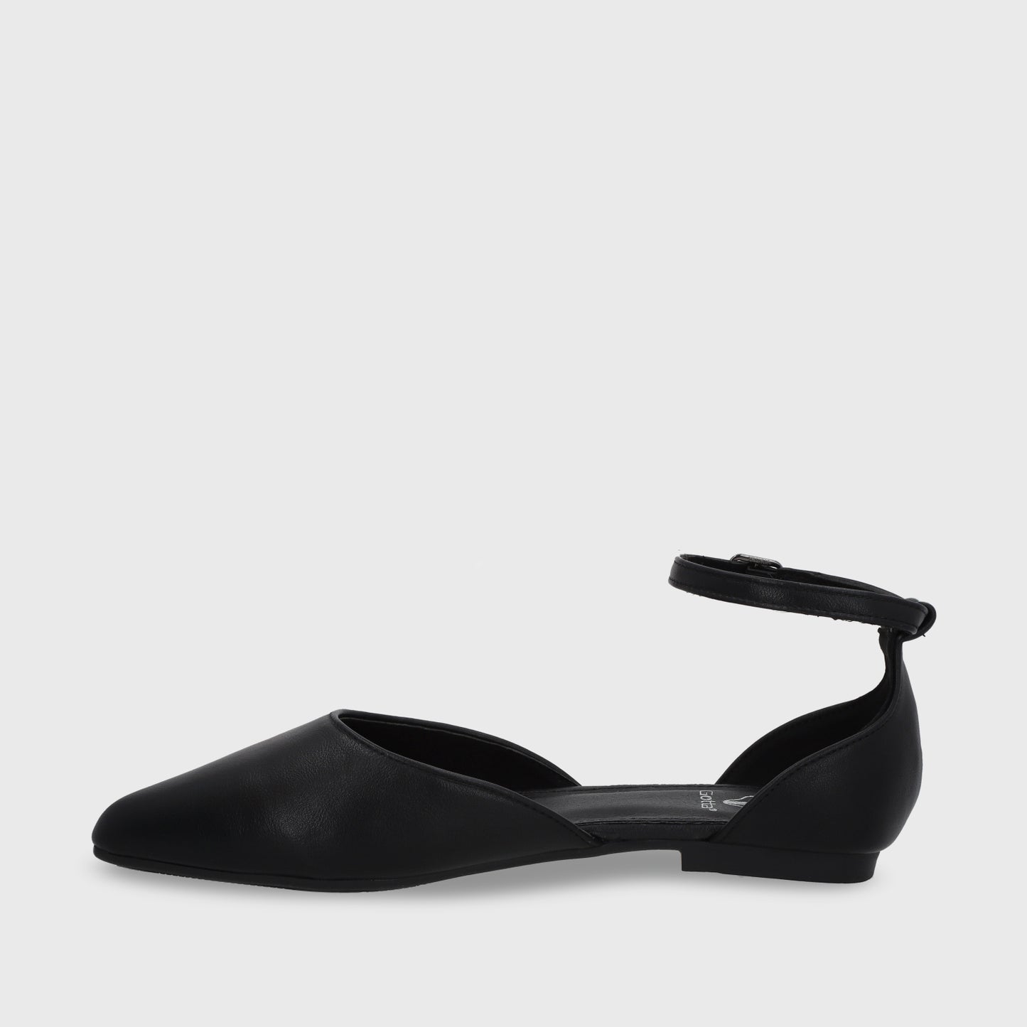 Ballerina Plano Negro Mujer 54010