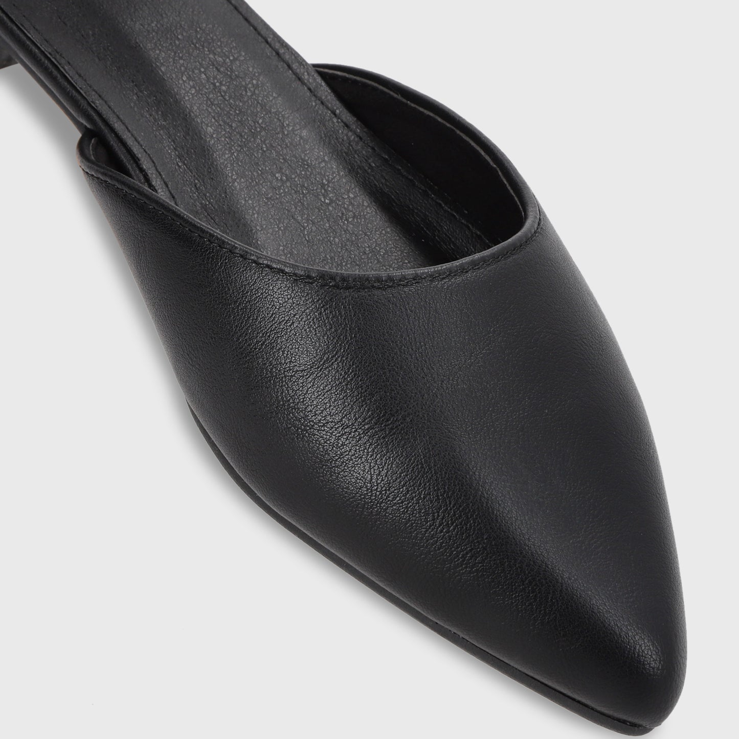 Ballerina Plano Negro Mujer 54010