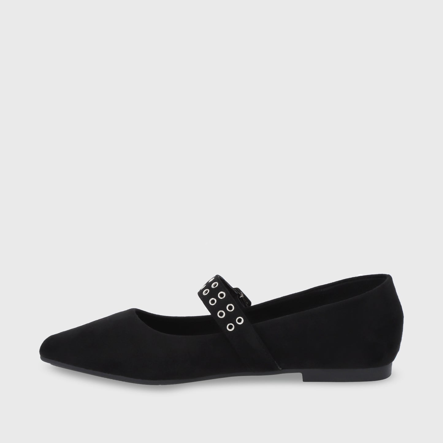 Ballerina Plano Negro Mujer 54011