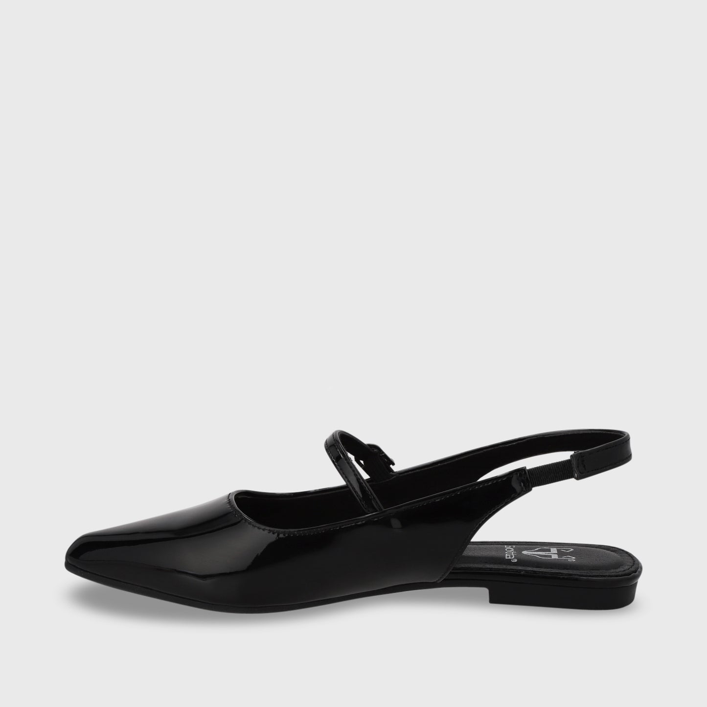 Ballerina Plano Negro Mujer 54012