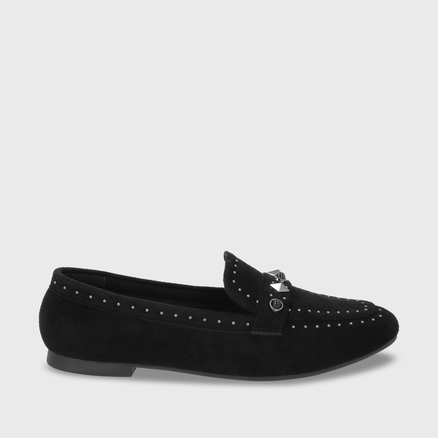 Zapato Plano Negro Mujer 54030