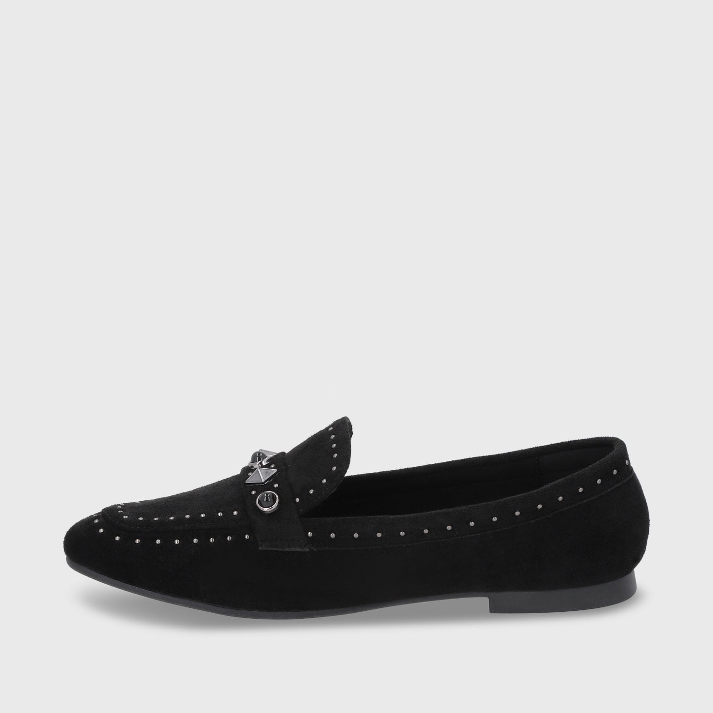 Zapato Plano Negro Mujer 54030